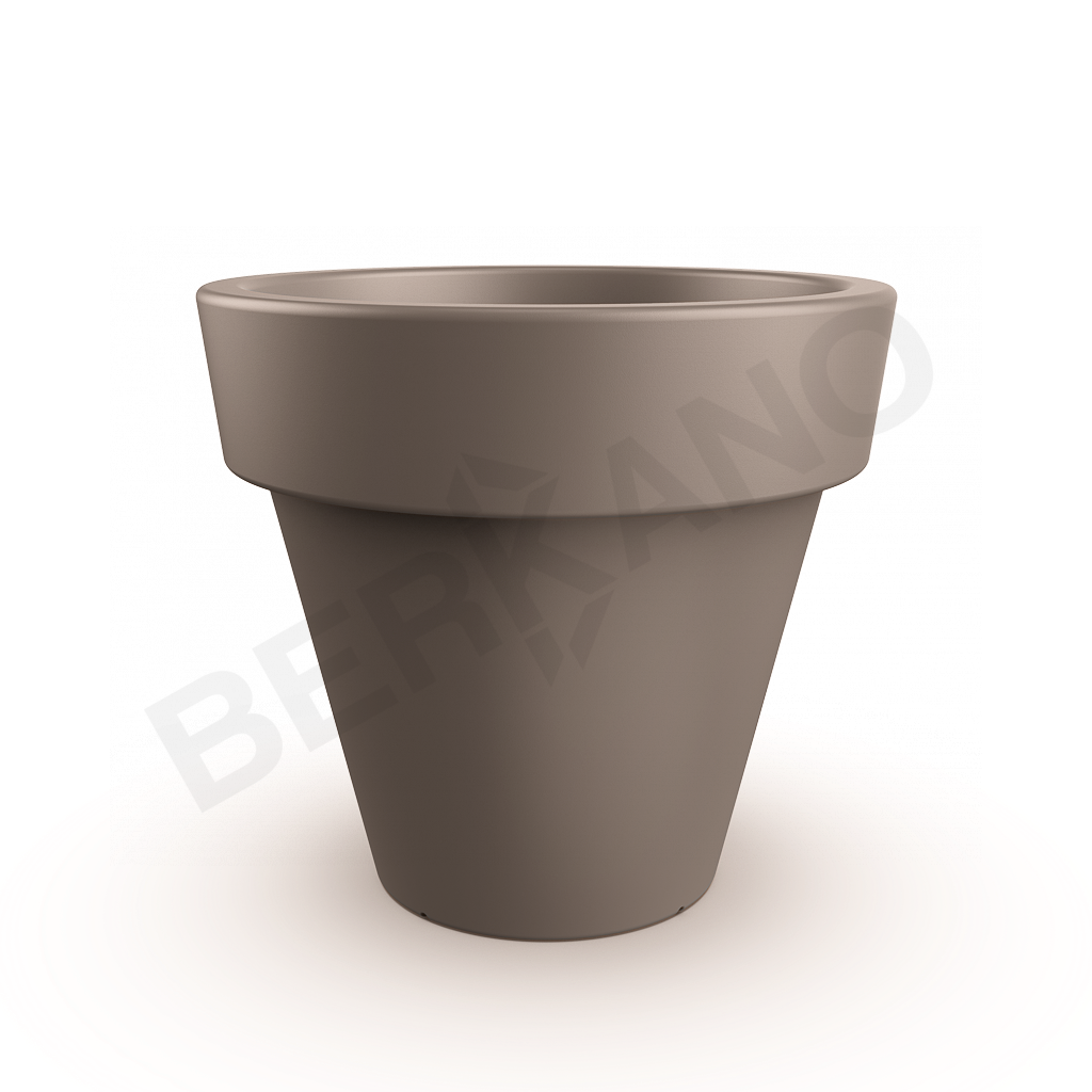 Кашпо classic 150 кофейного цвета - фото 1