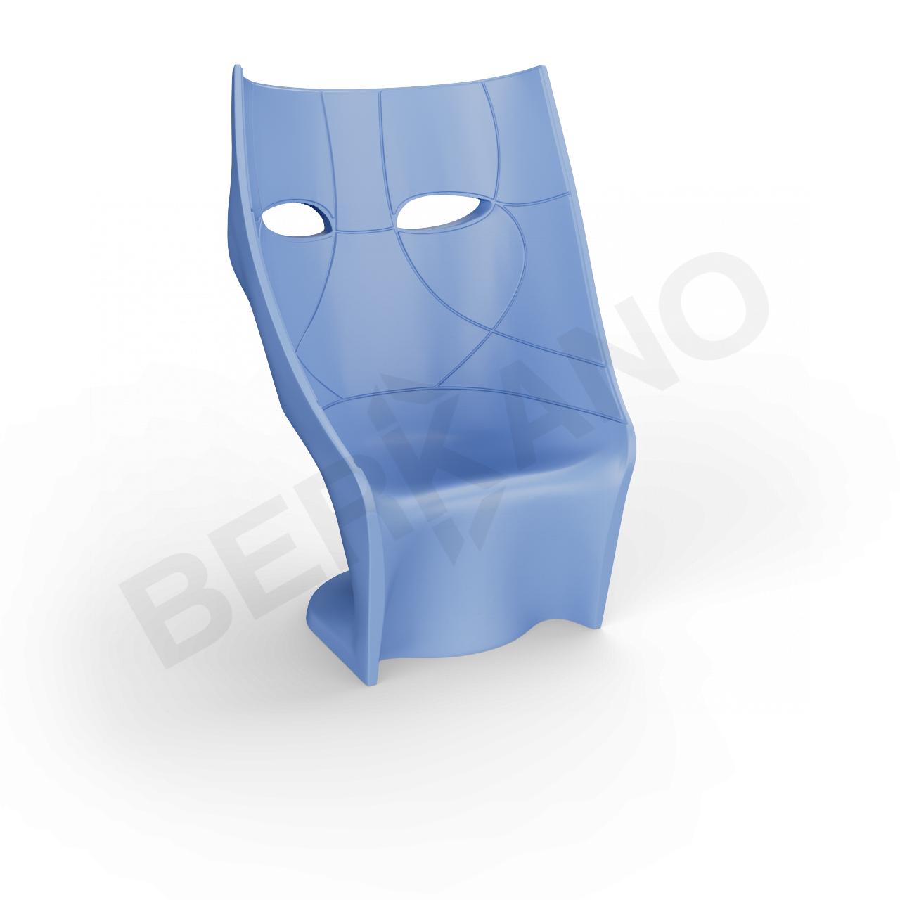 Кресло SOMF M Wave Blue - фото 2