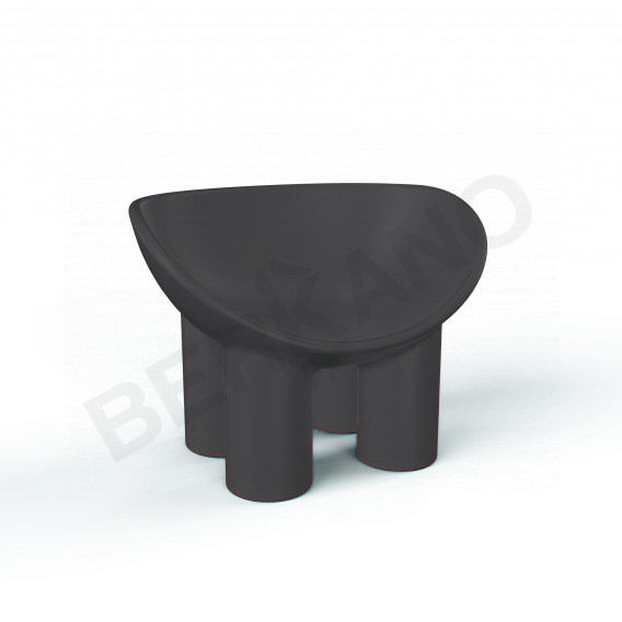 Кресло SLON Kids графитового цвета - фото 1