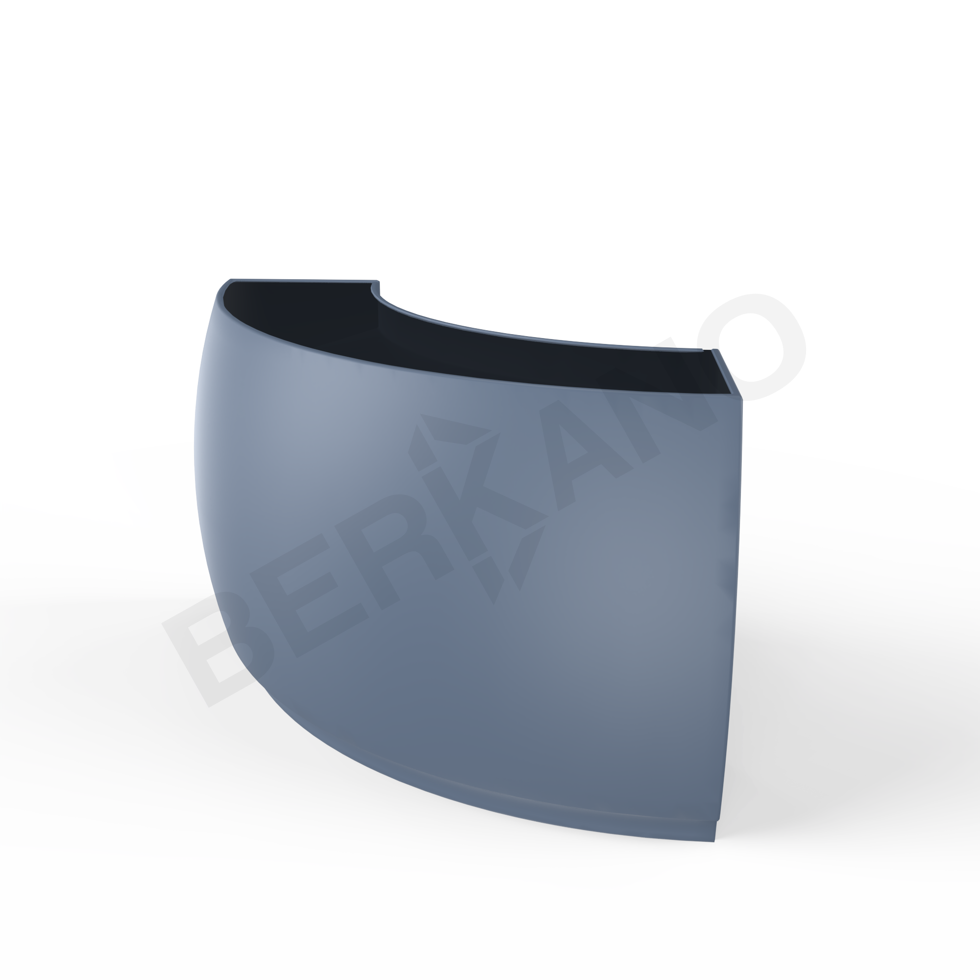 Барная стойка Grace Bar угловая синего цвета - фото 1