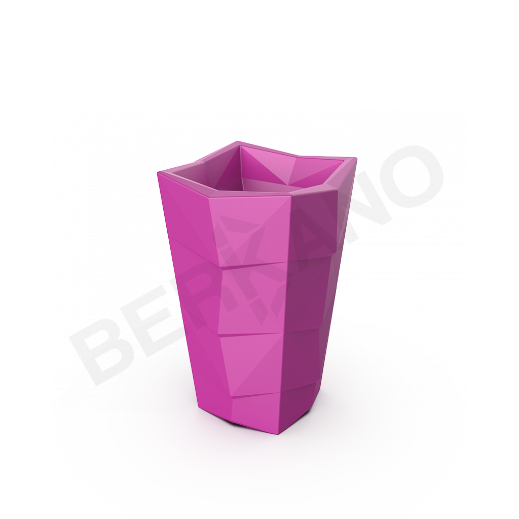 Кашпо Agava 85 DB фиолетового цвета - фото 1