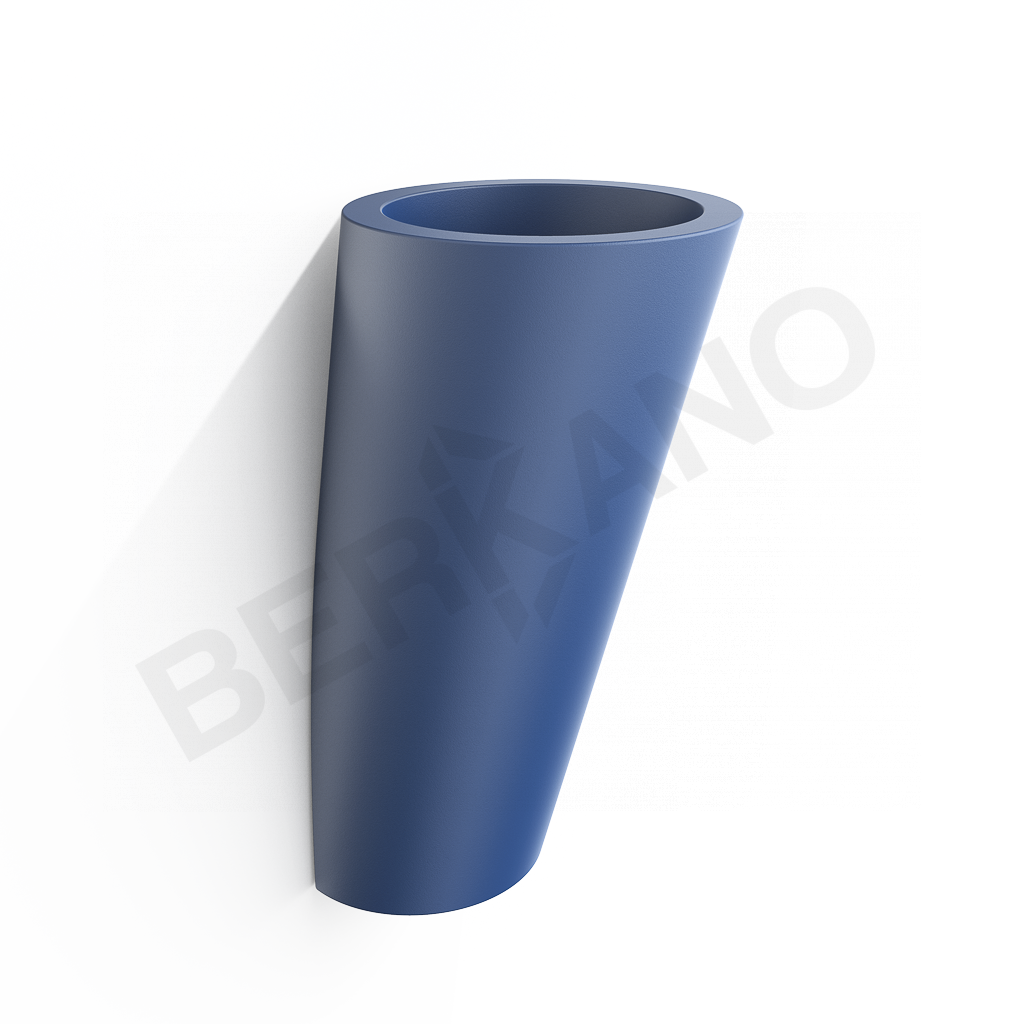 Кашпо Parette 90 DB синего цвета - фото 1