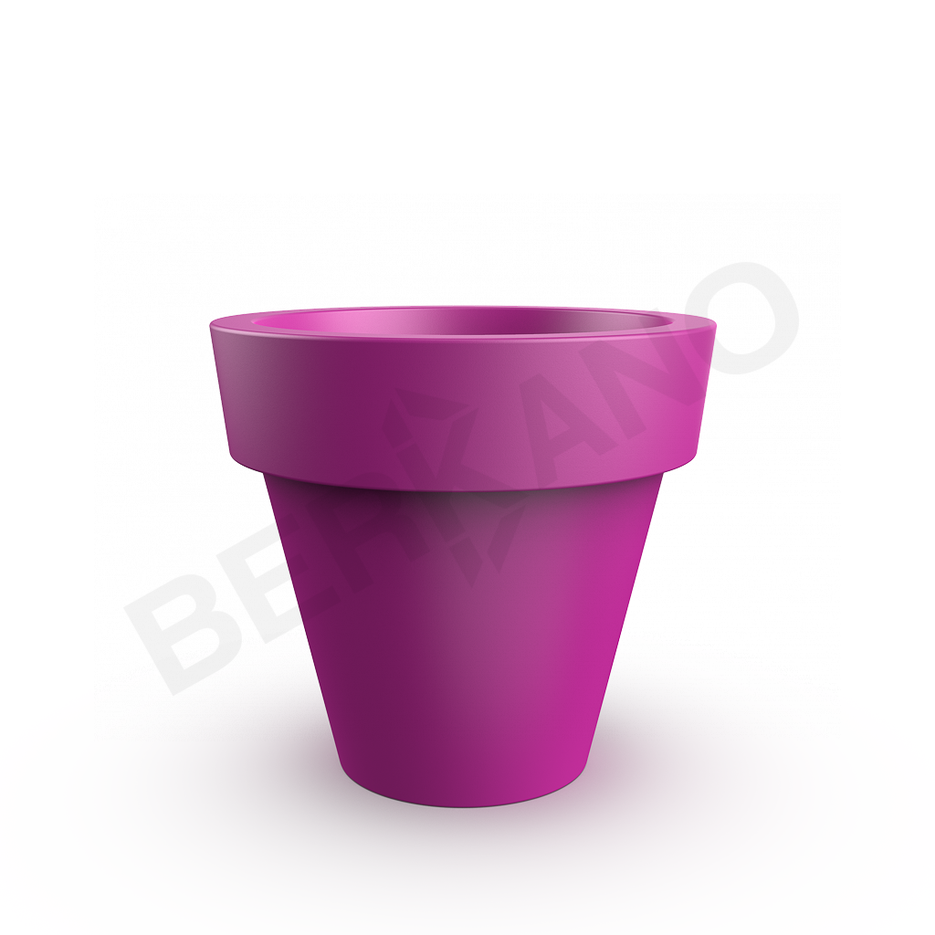 Кашпо classic 120 фиолетового цвета - фото 1