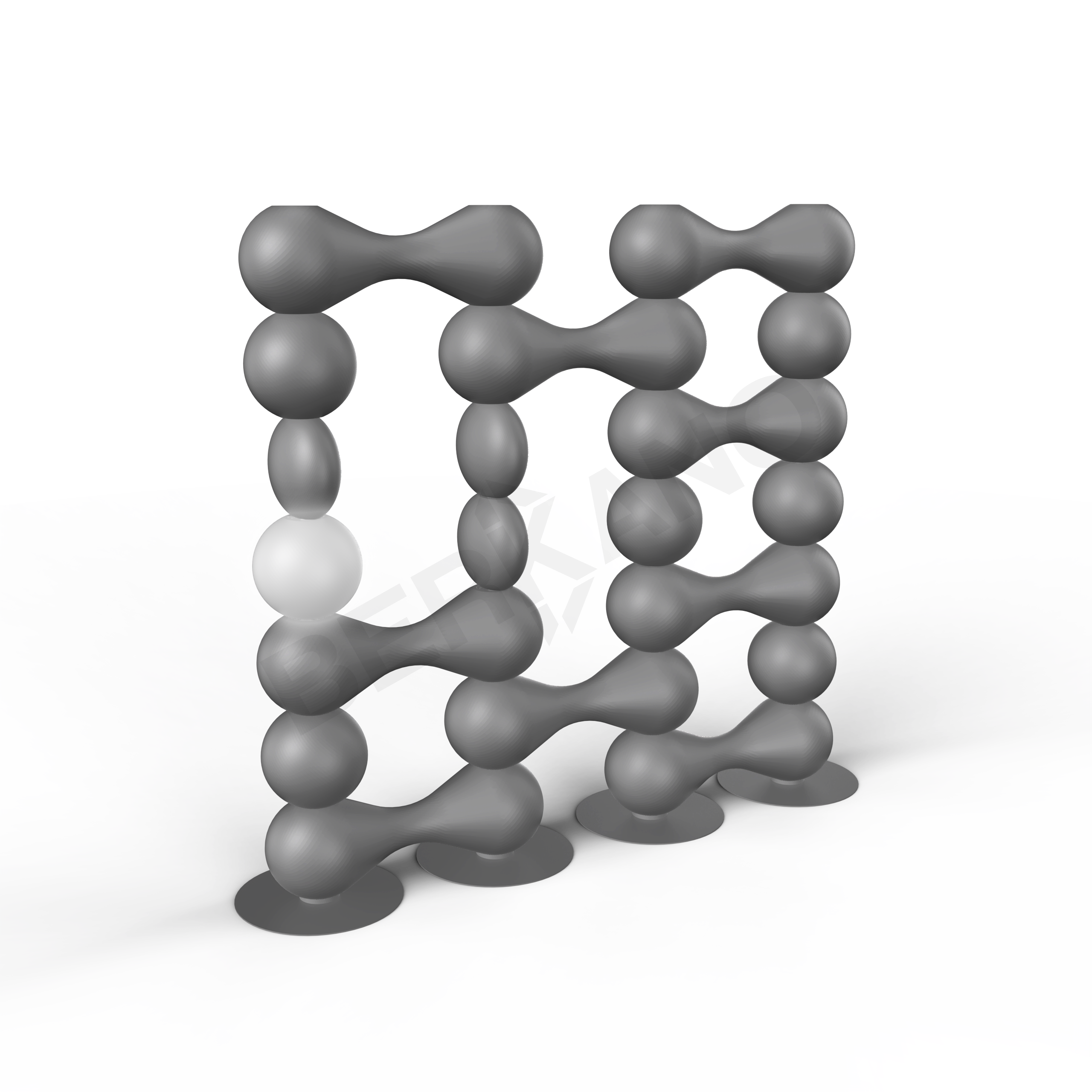 Модуль Сaprice Wall белого цвета