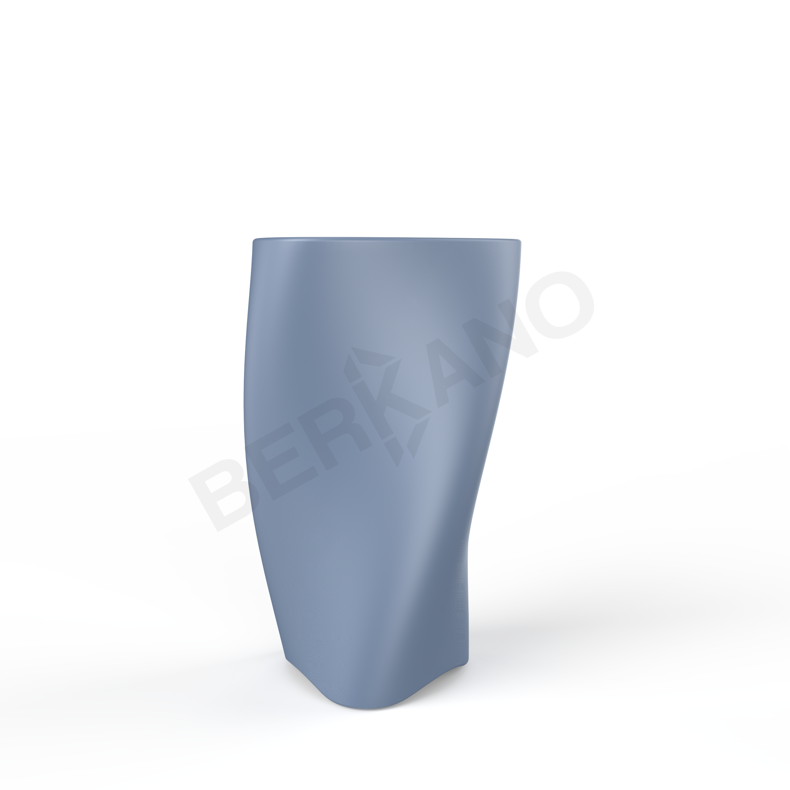 Кашпо Twist 108 DB синего цвета - фото 1