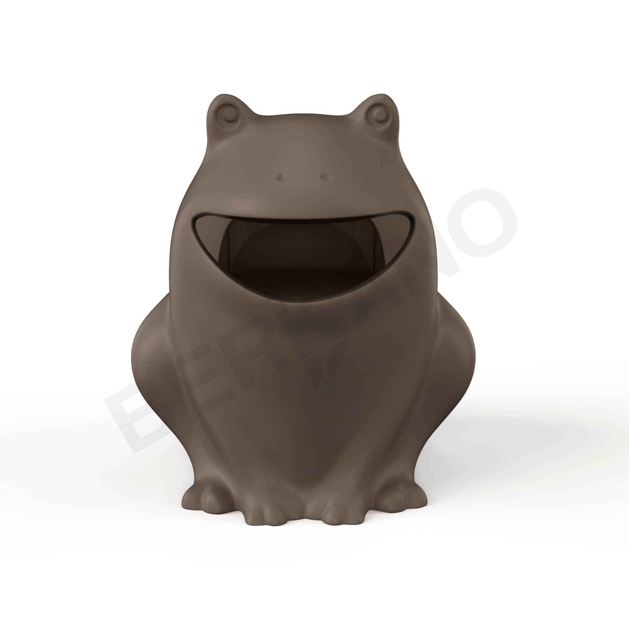 Урна детская BERKANO Frog кофейного цвета - фото 1