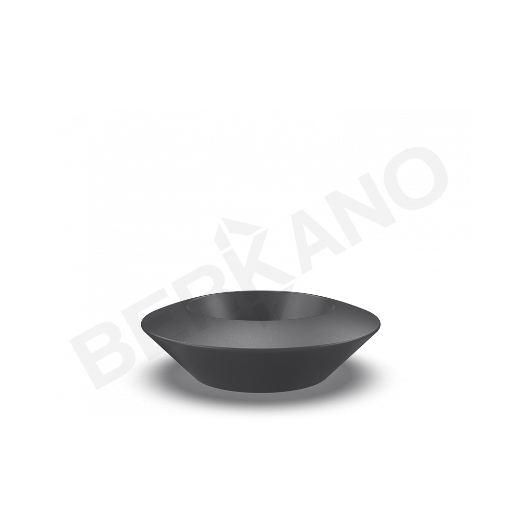 Кашпо Scodella 60 DB графитового цвета - фото 1