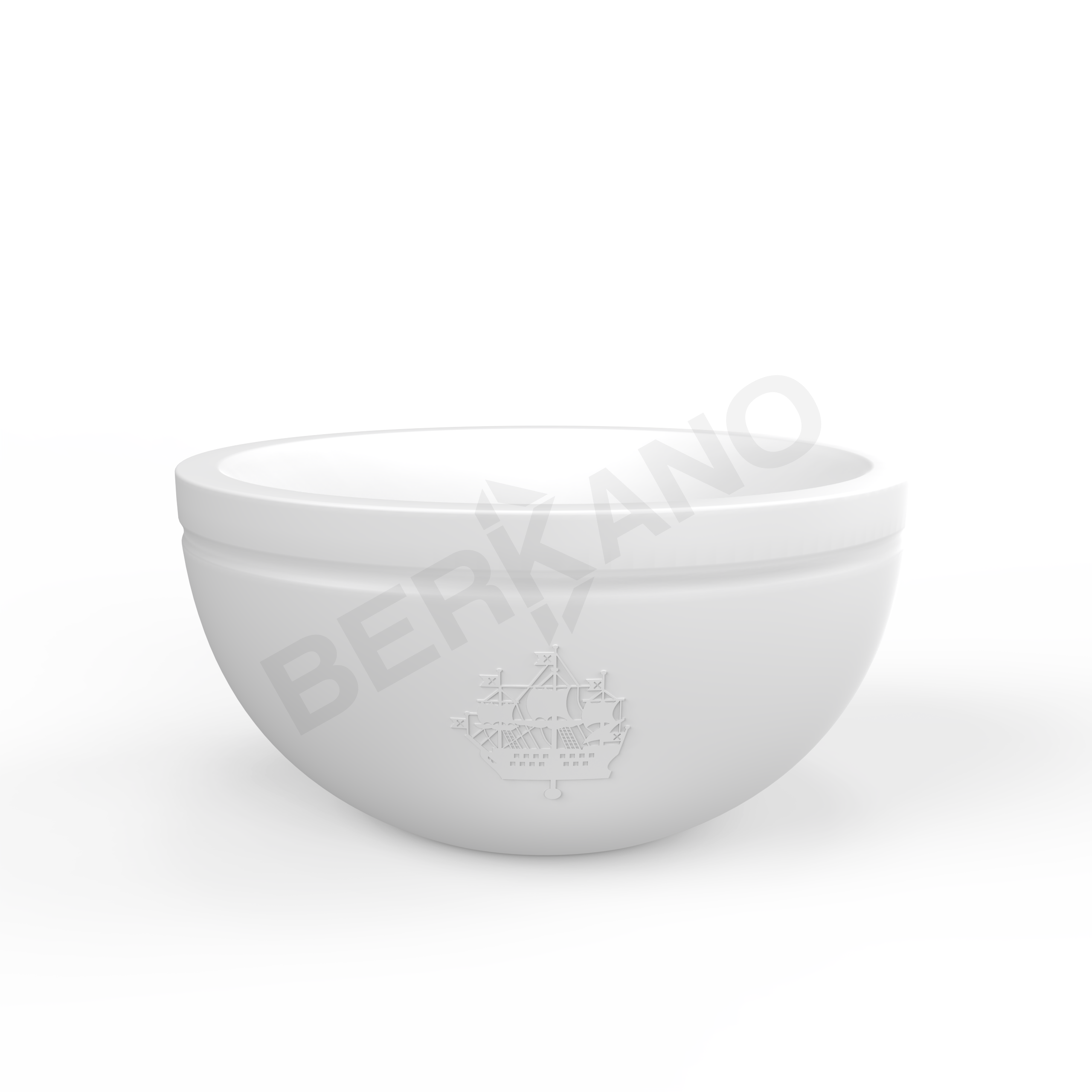 Светящееся кашпо Суворовская чаша белого цвета