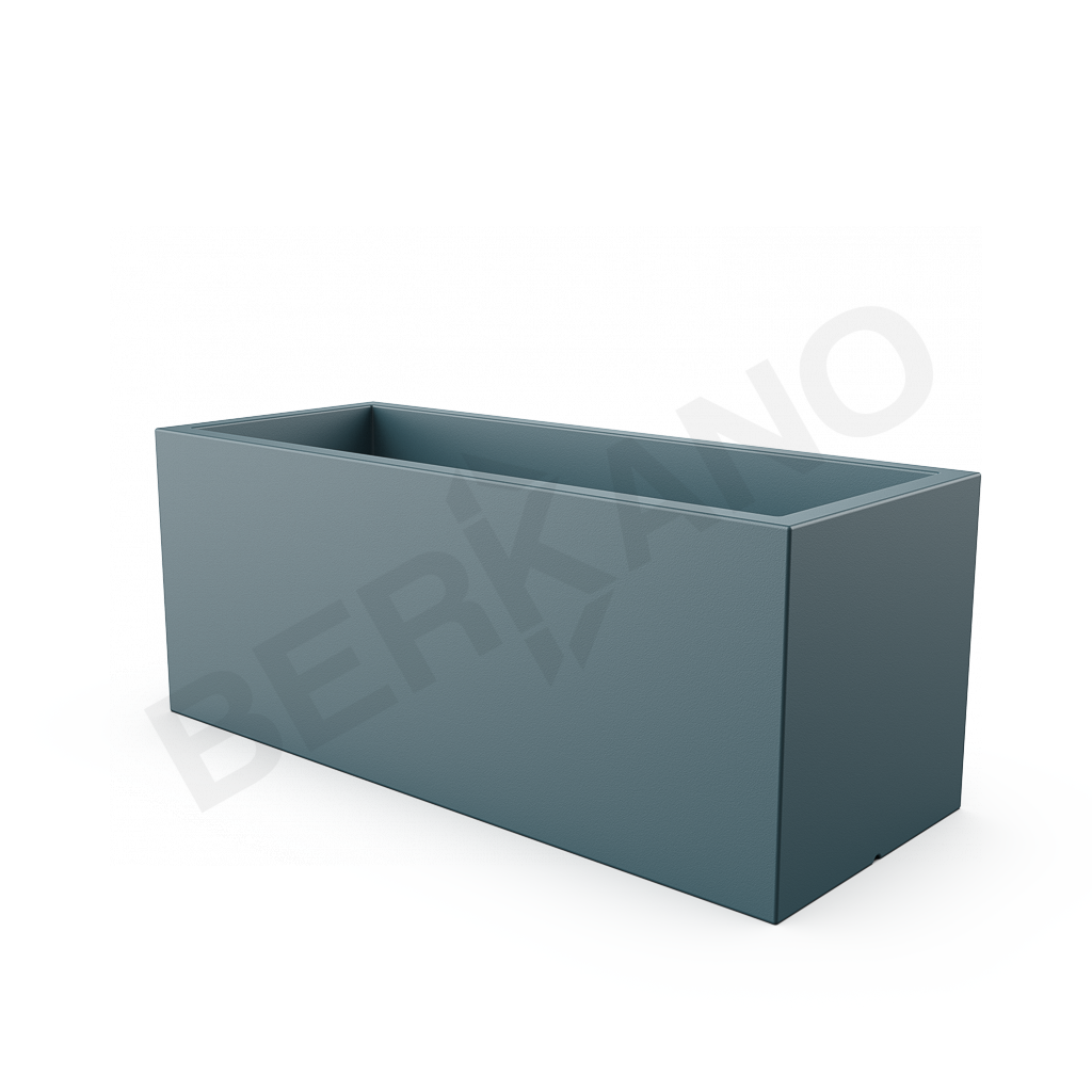 Кашпо Cubric 150*60 DB бирюзового цвета - фото 1