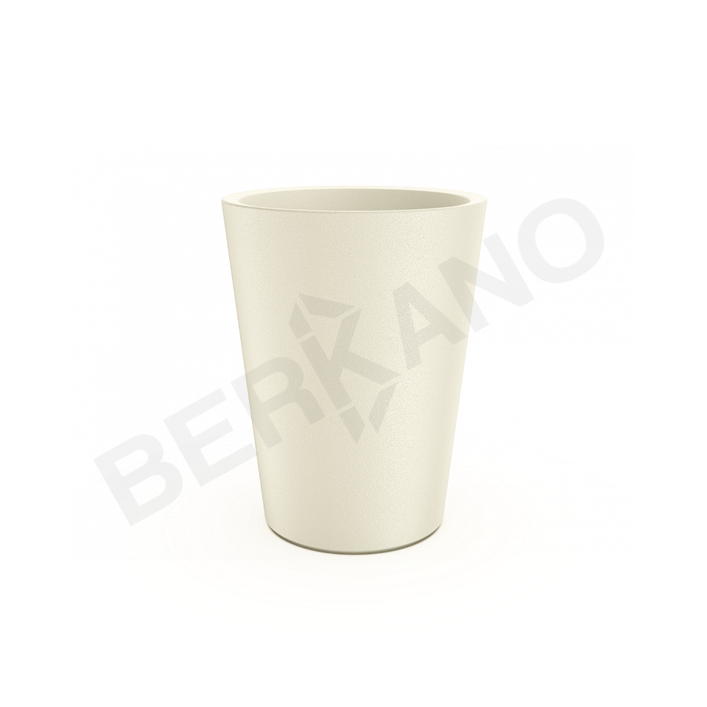 Кашпо Bloom 44 DB бежевого цвета - фото 1