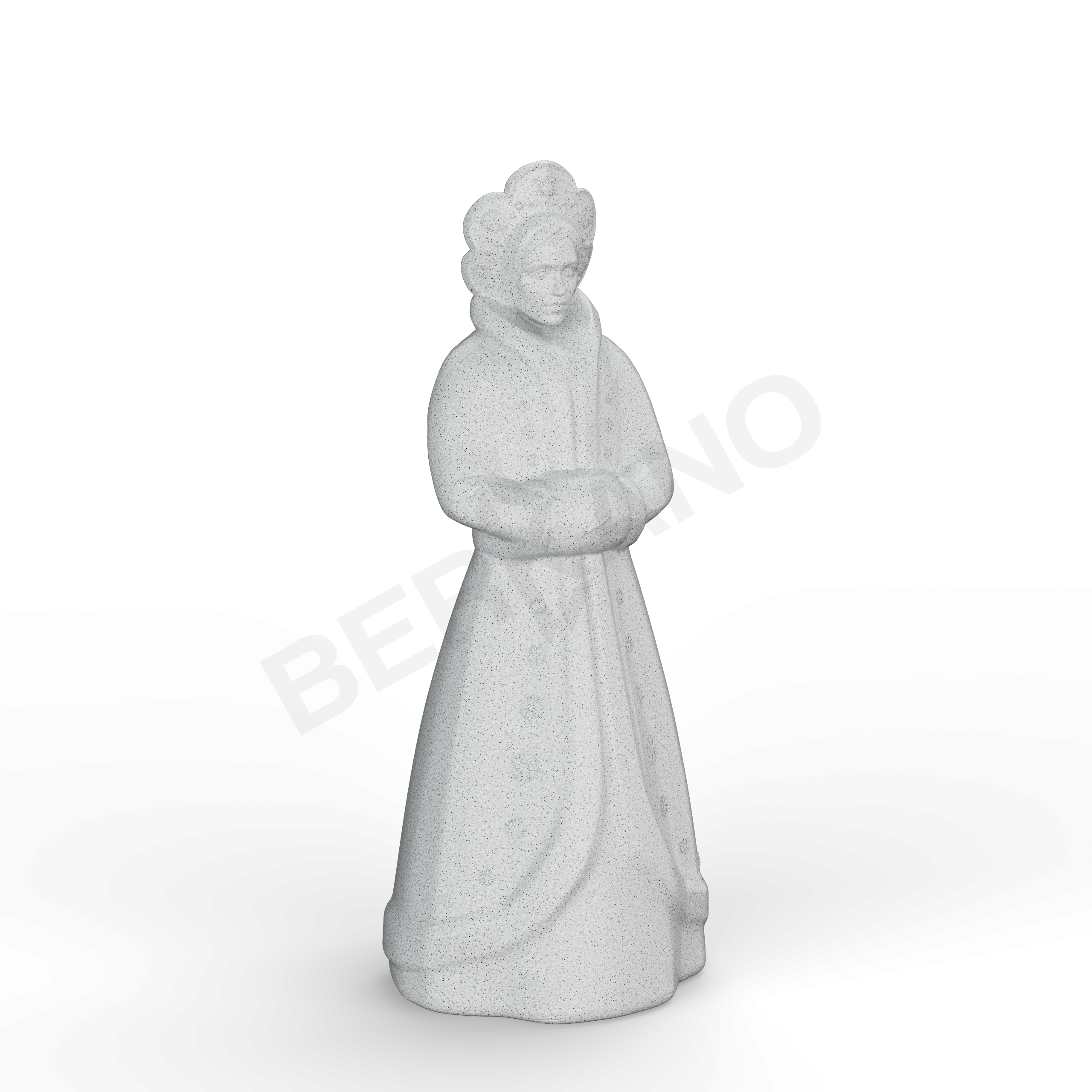 Светильник Снегурочка белого цвета Granite - фото 1