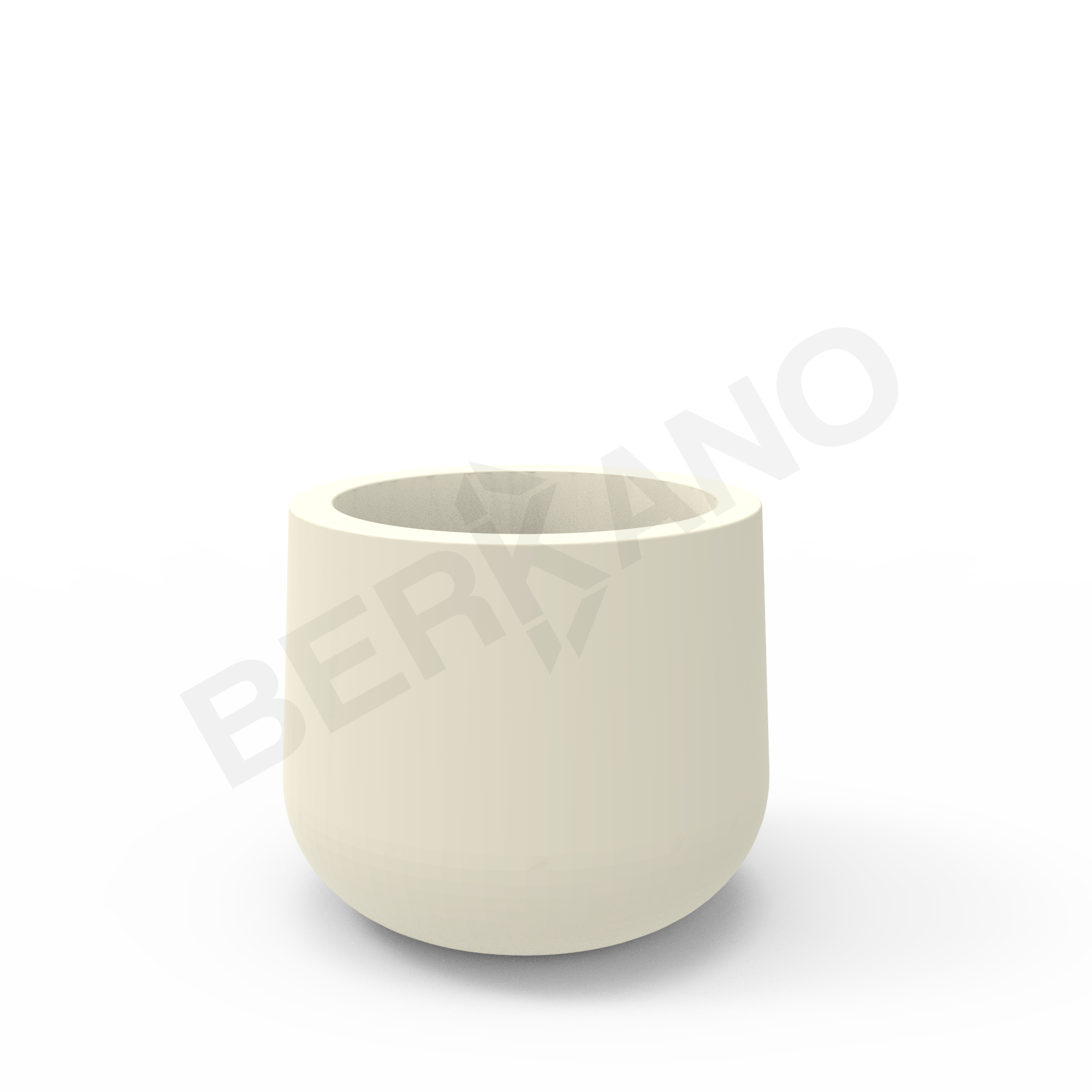 Кашпо Grace planter 45 DB бежевого цвета - фото 1