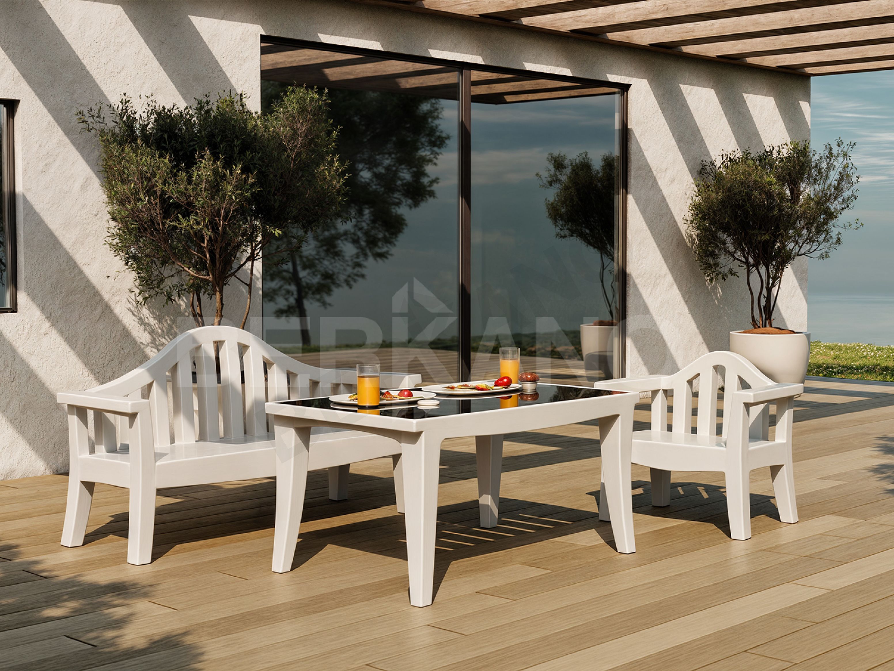 Кресло Province цвета черный гранит - фото 2