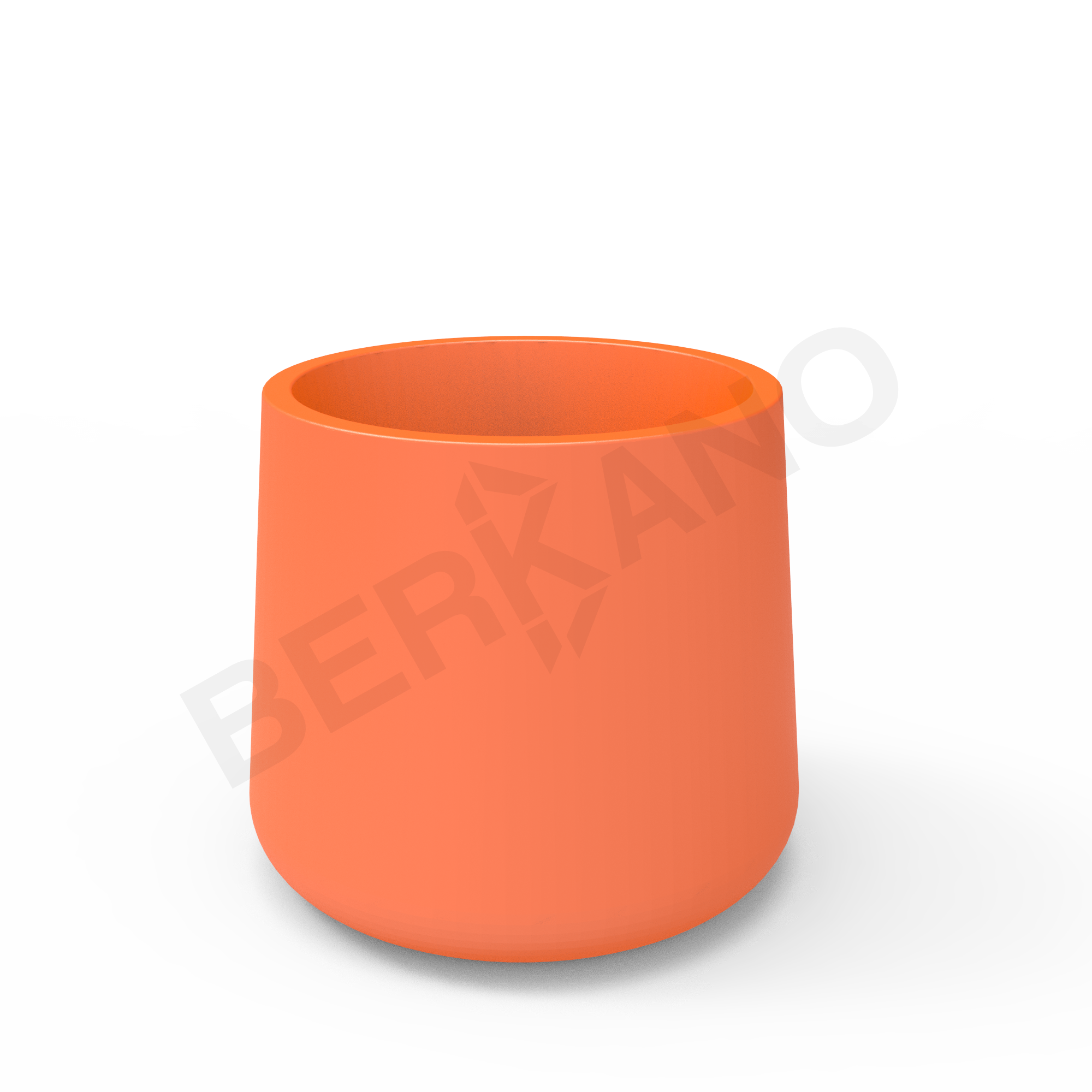 Кашпо Grace planter 90 DB оранжевого цвета - фото 1