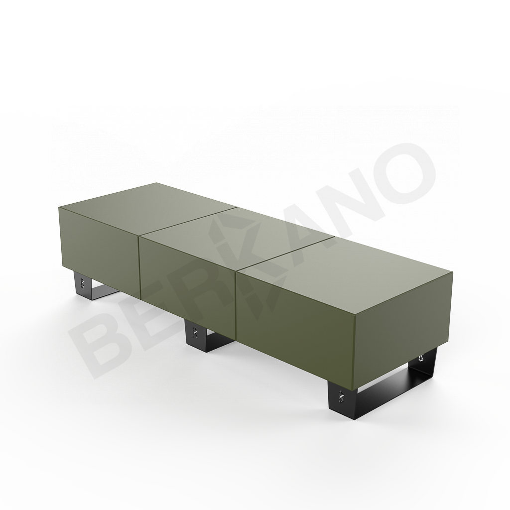 Скамейка Brick 180 Olive green - фото 1