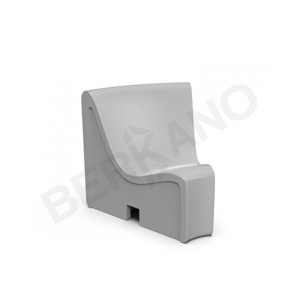 Диван Smoov Arc S Concrete Gray - фото 1