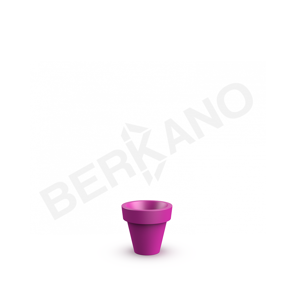 Кашпо classic 35 фиолетового цвета - фото 1