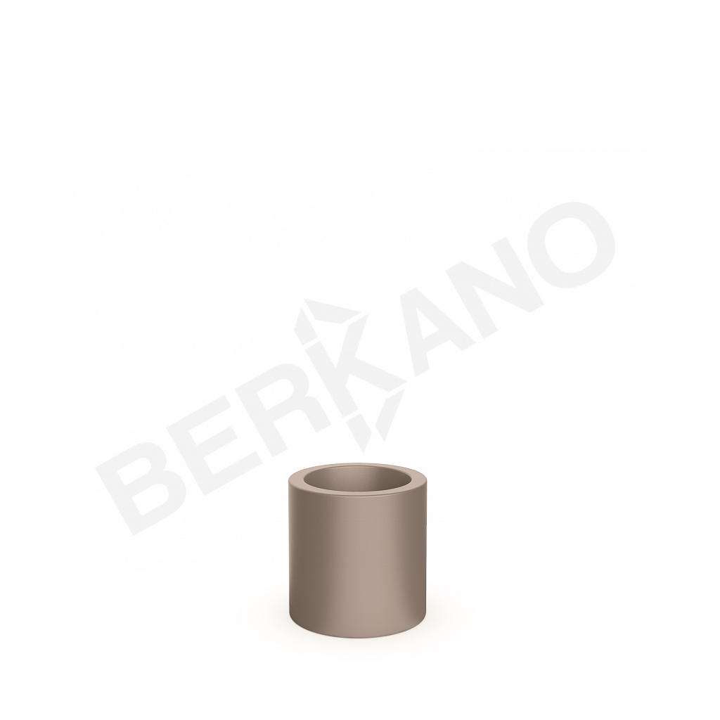 Кашпо Cilindro 30 DB кофейного цвета - фото 1