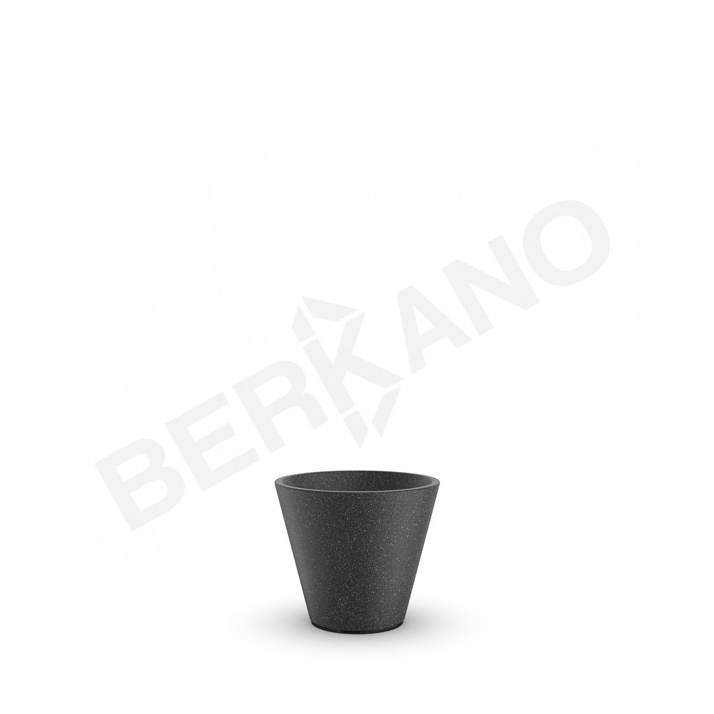 Кашпо Bliss 28 DB Black Granite - фото 1