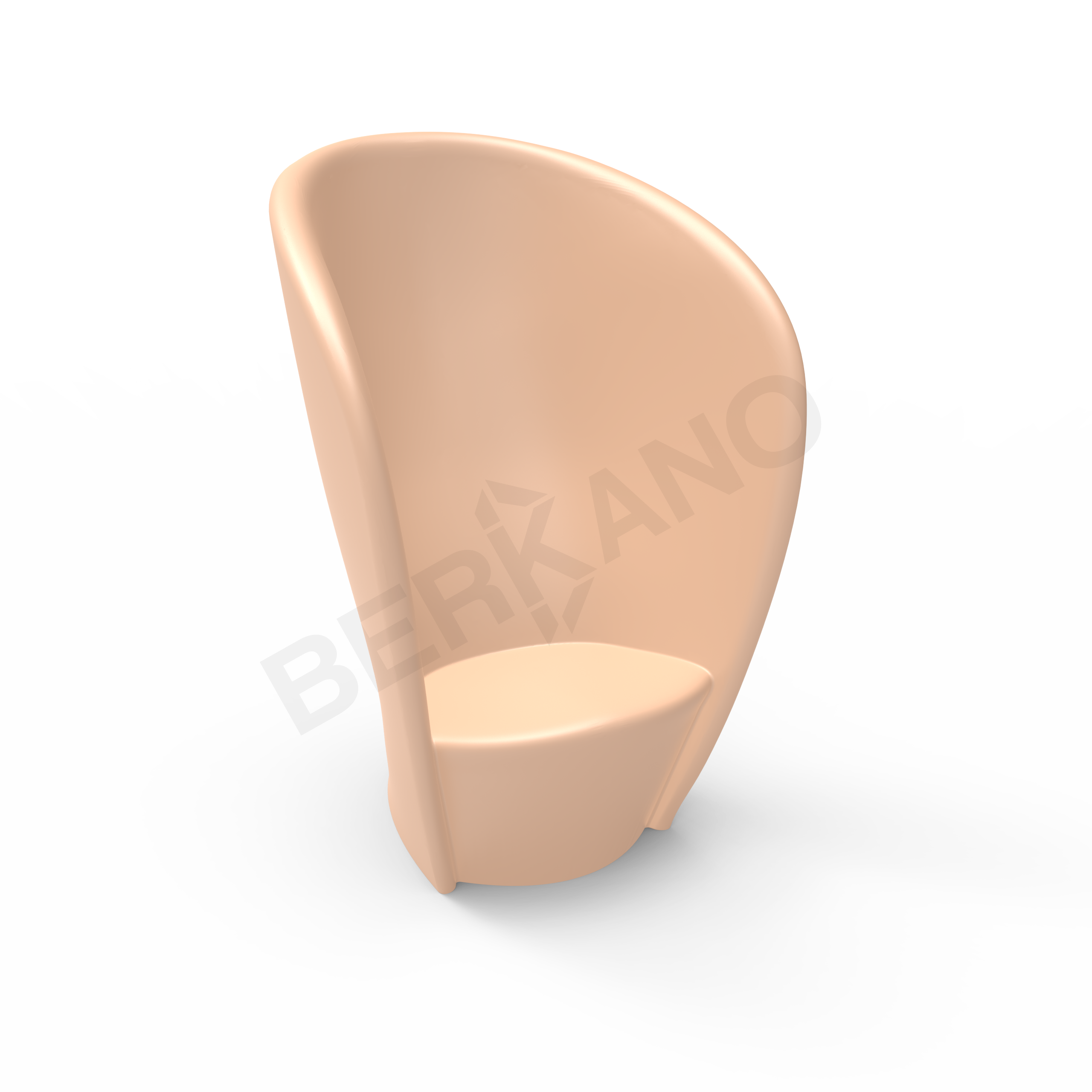 Кресло Harmony терракотового цвета - фото 1