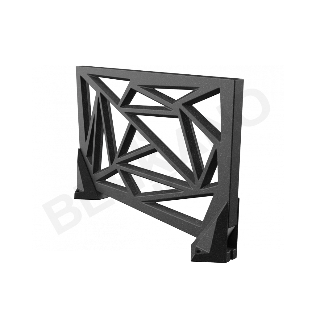 Зонирование Icelandic Fence Black Granite - фото 1