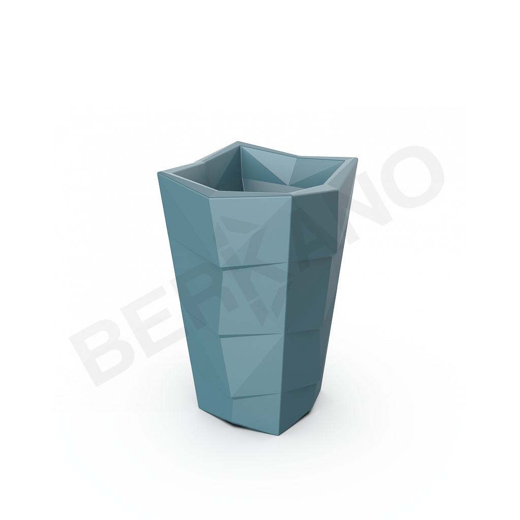 Кашпо Agava 85 DB бирюзового цвета - фото 1