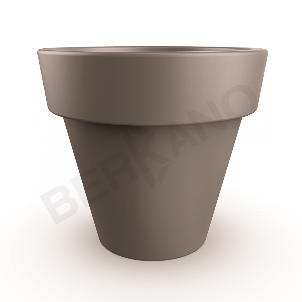 Кашпо classic 190 DB кофейного цвета - фото 1