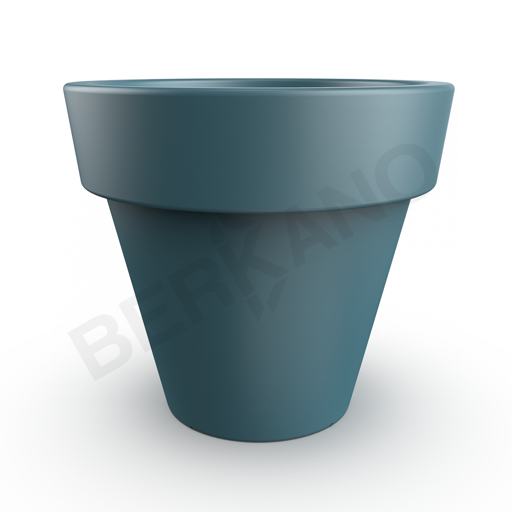 Кашпо classic 190 бирюзового цвета - фото 1