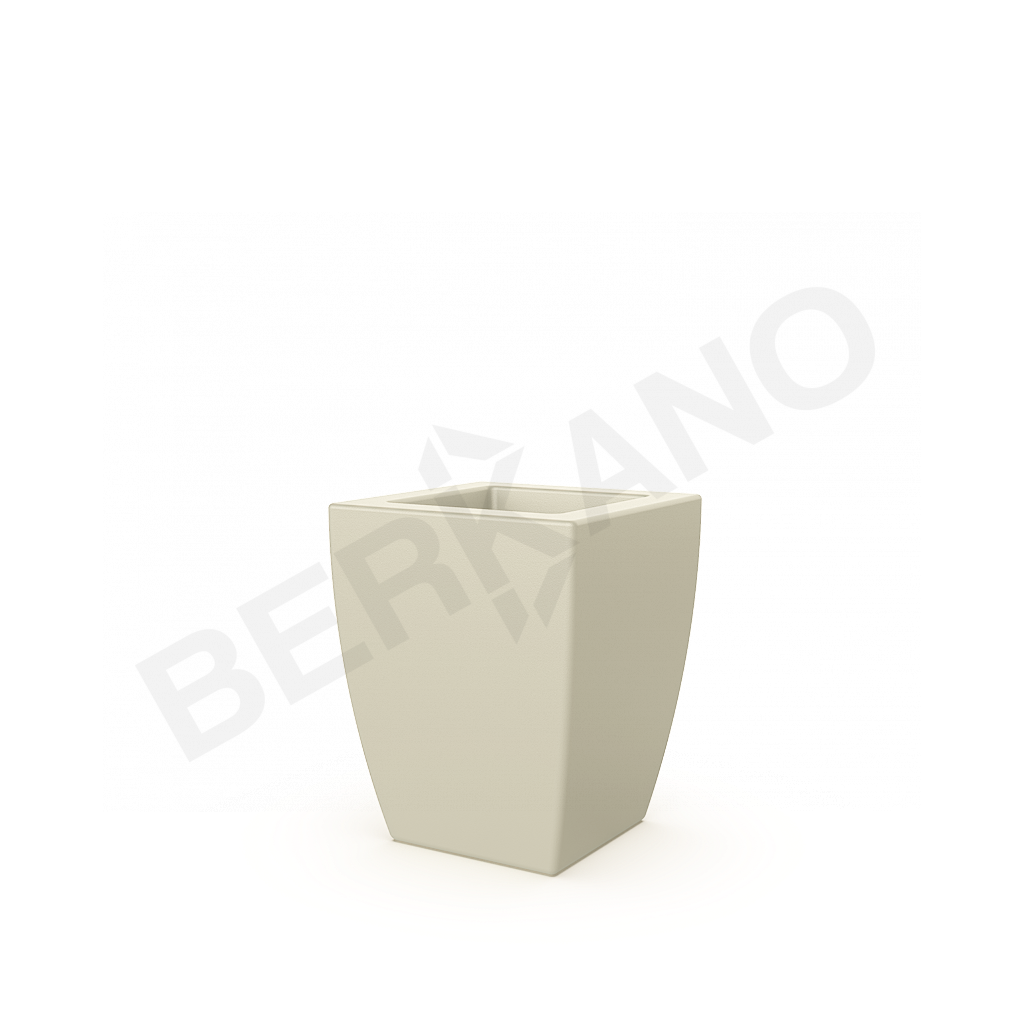 Кашпо Tenero 40 бежевого цвета - фото 1