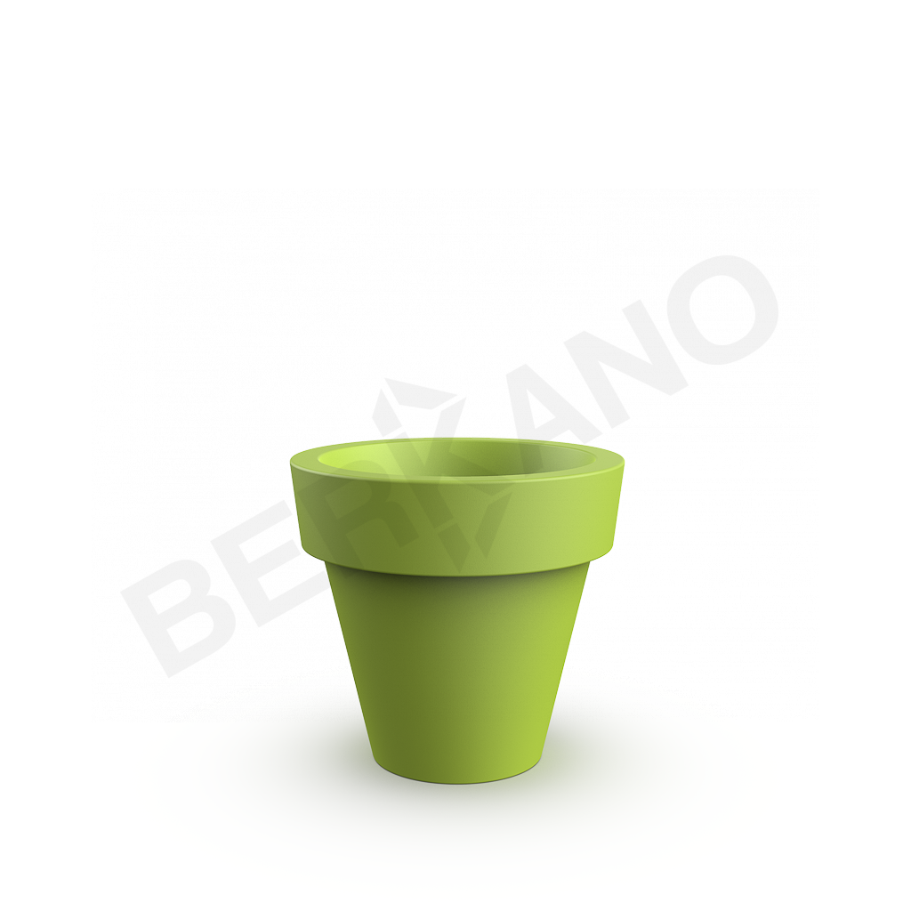 Кашпо classic 75 зеленого цвета - фото 1