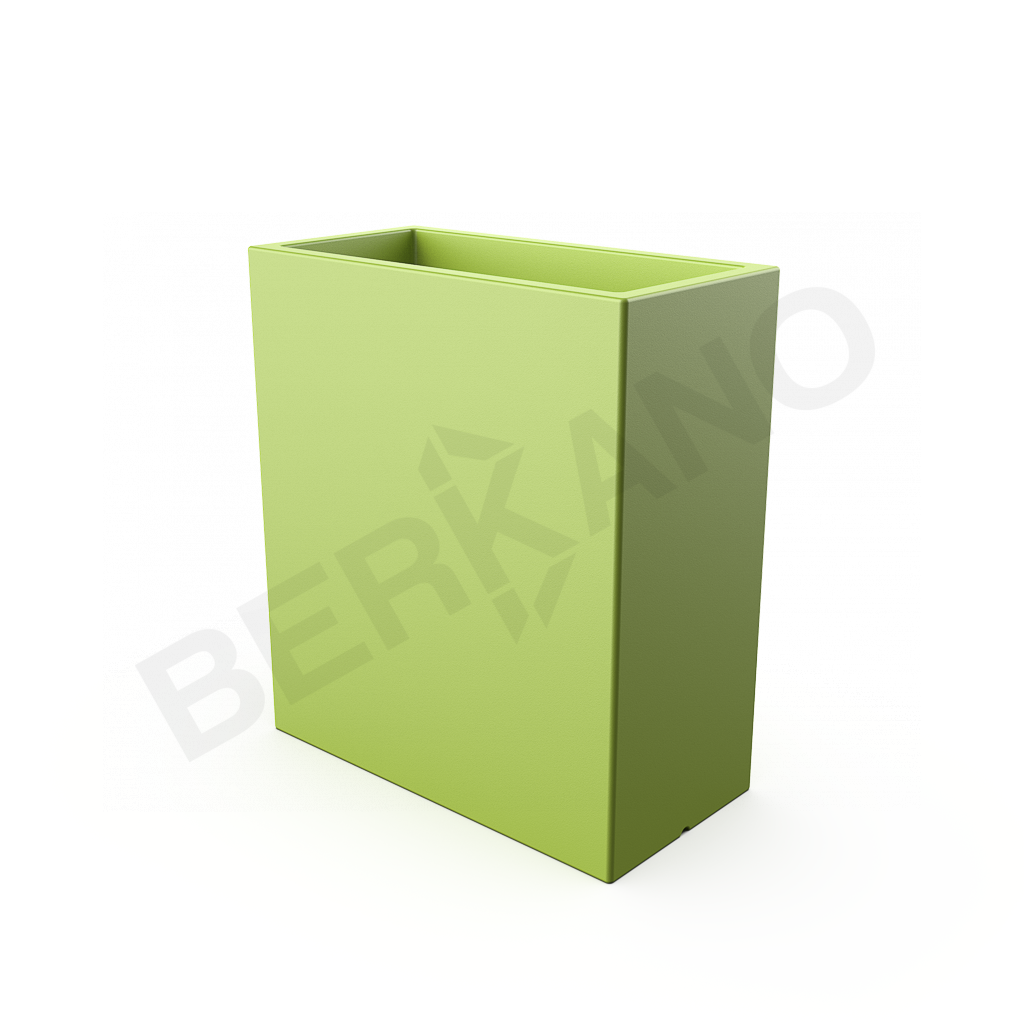 Кашпо Cubric 90*80 DB зеленого цвета - фото 1