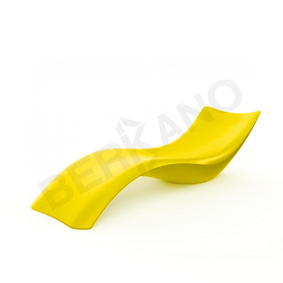 Шезлонг Wave желтого цвета - фото 1