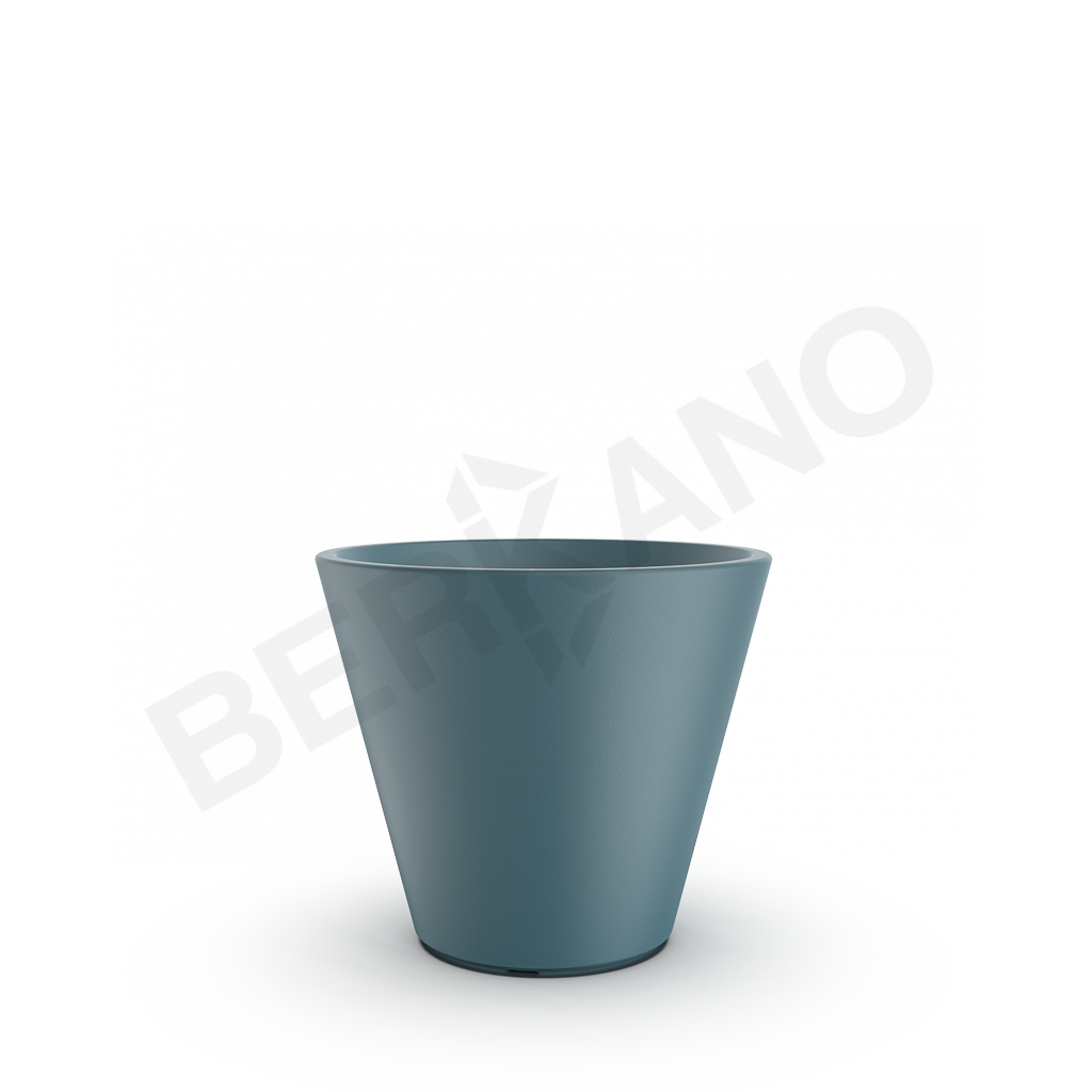 Кашпо Bliss 42 DB бирюзового цвета - фото 1