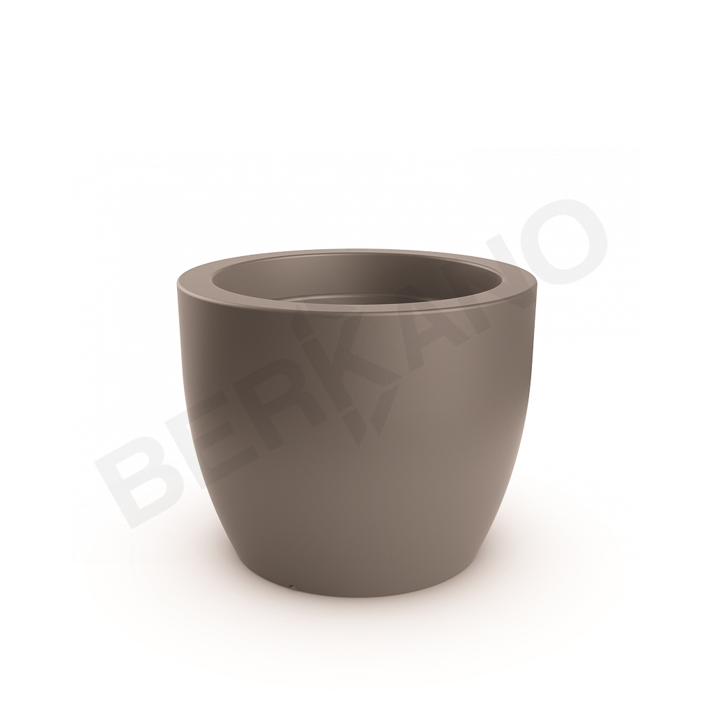 Кашпо Tigel 50 DB кофейного цвета - фото 1