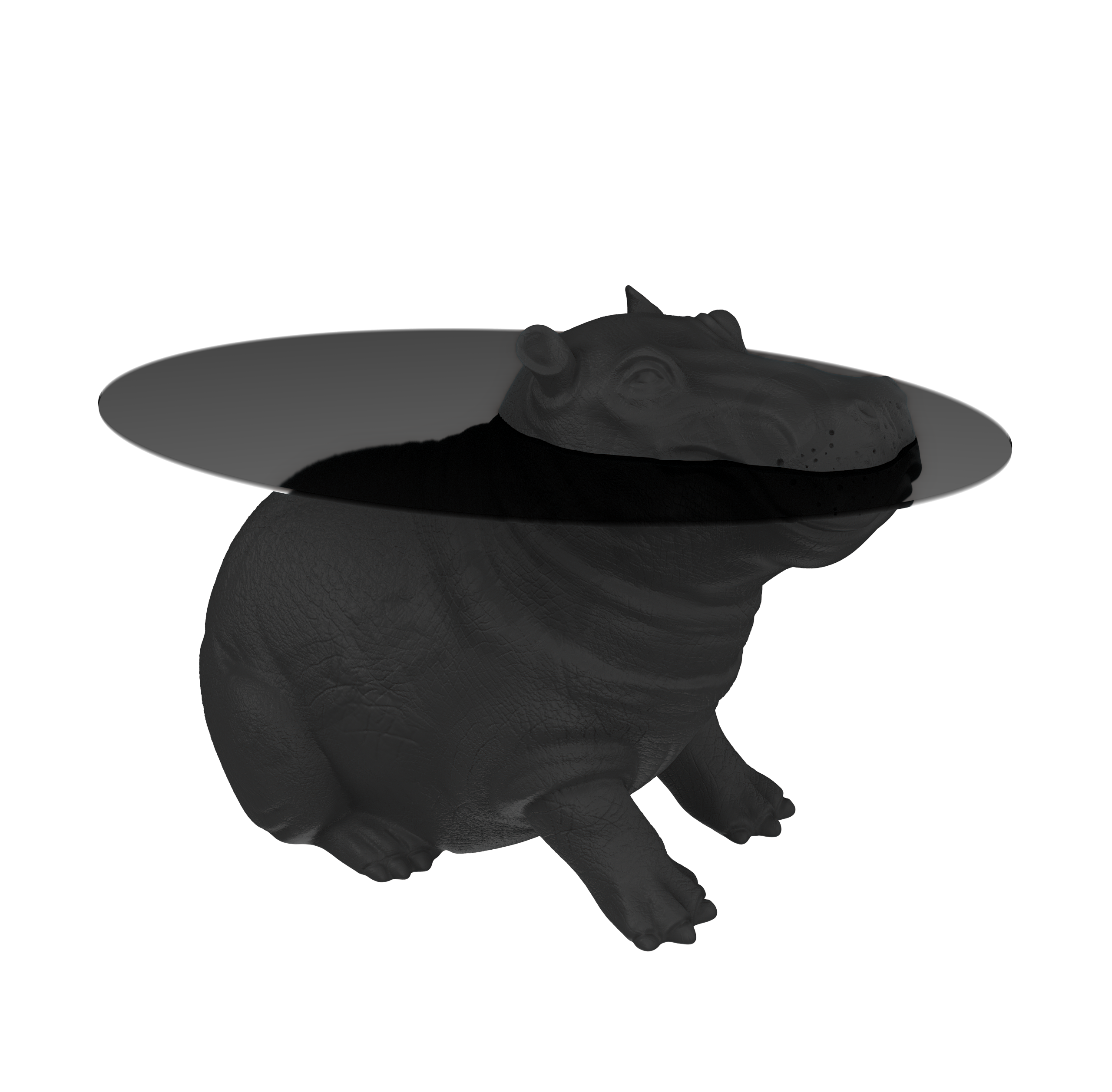 Стол HIPPO черного цвета - фото 1