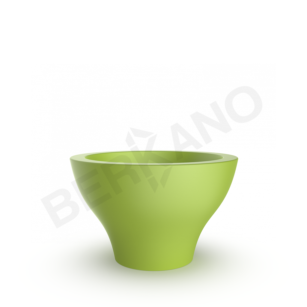 Кашпо Vetro 40 зеленого цвета - фото 1