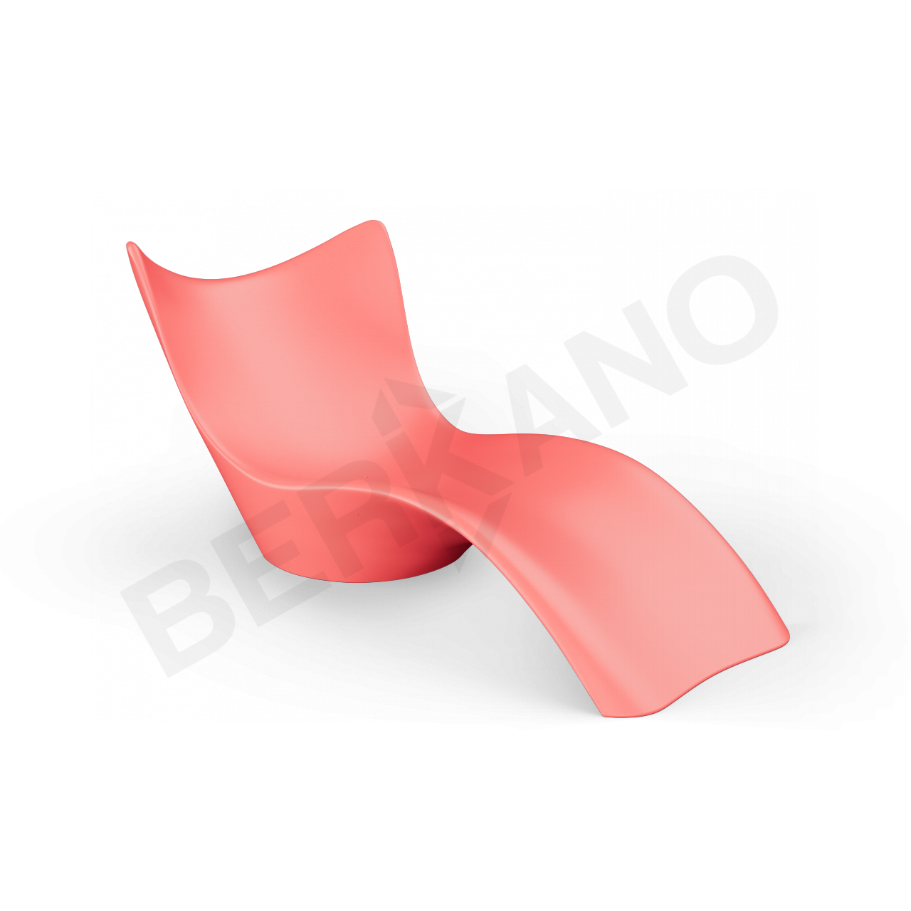 Шезлонг Surf красного цвета - фото 1