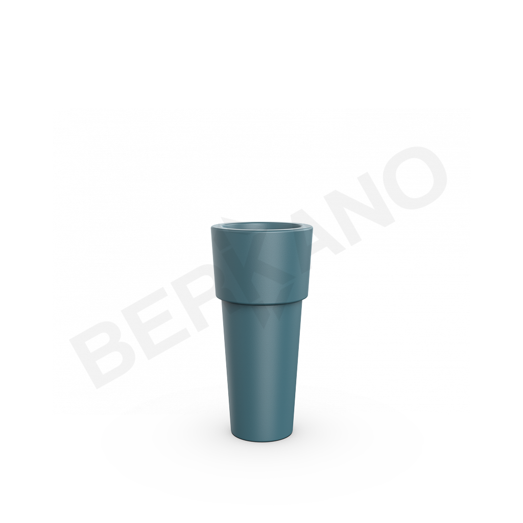 Кашпо Ray 60 DB бирюзового цвета - фото 1