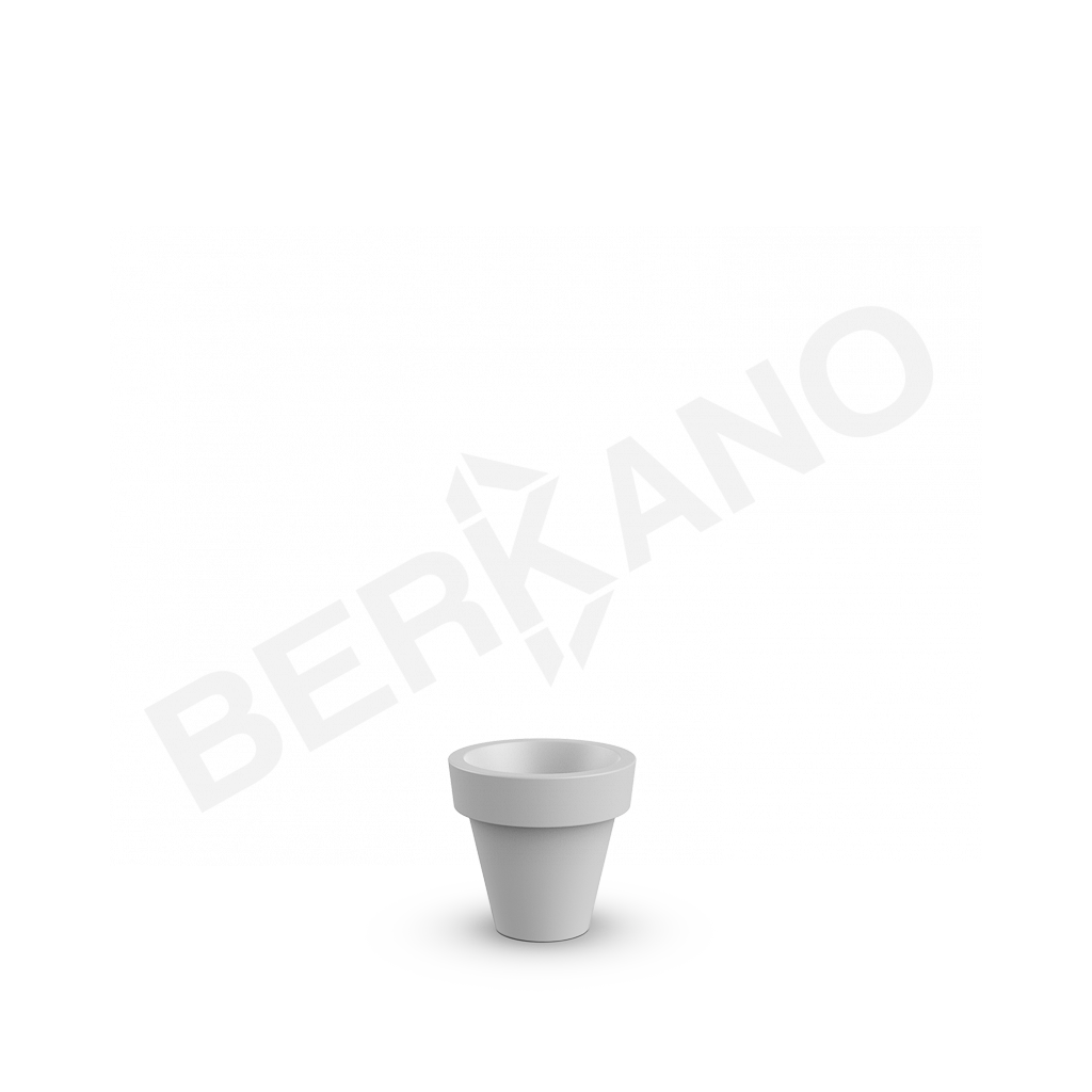 Кашпо classic 35 DB белого цвета - фото 1