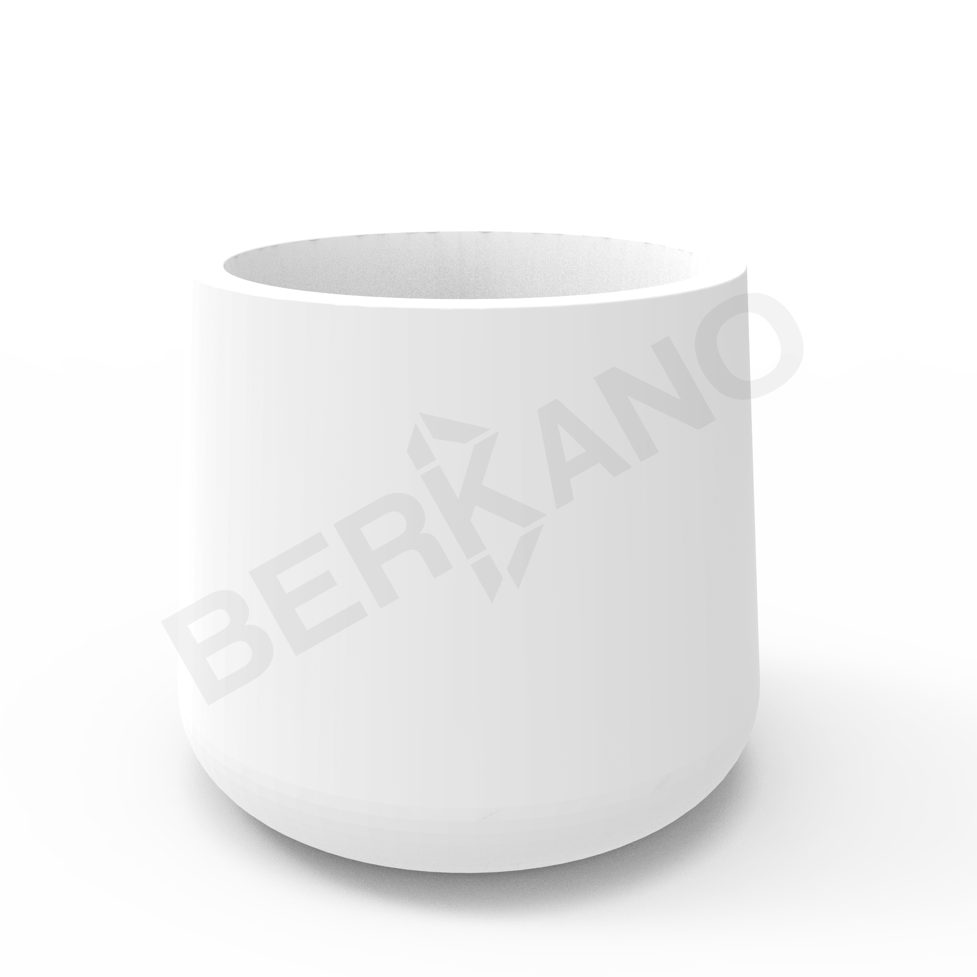 Кашпо Grace planter 110 белого цвета