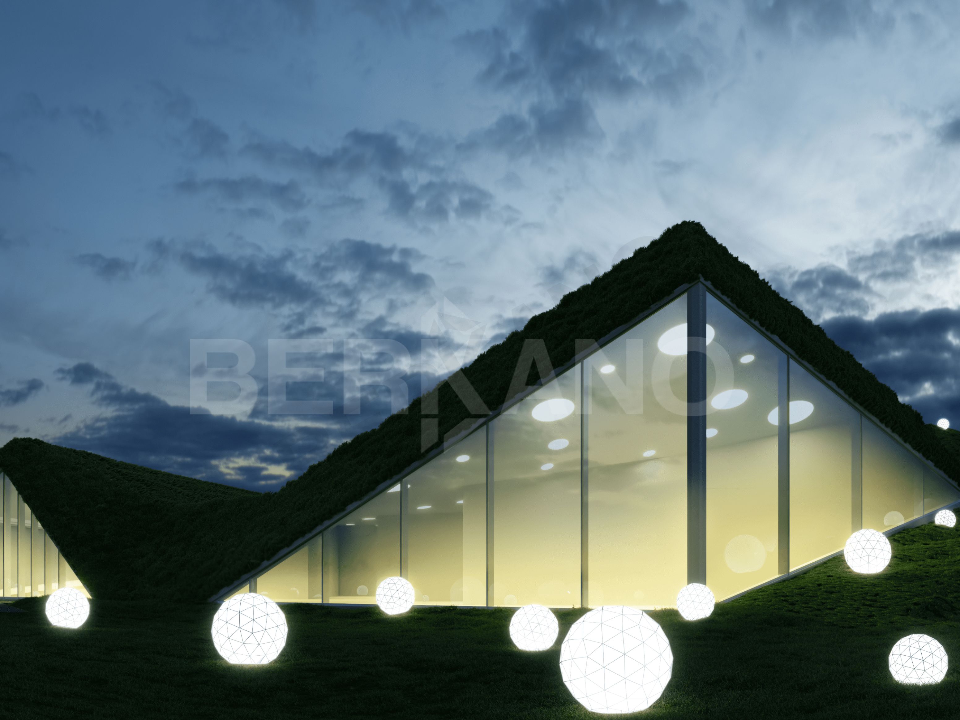 Шар Asteri 60 белого цвета  - фото 2