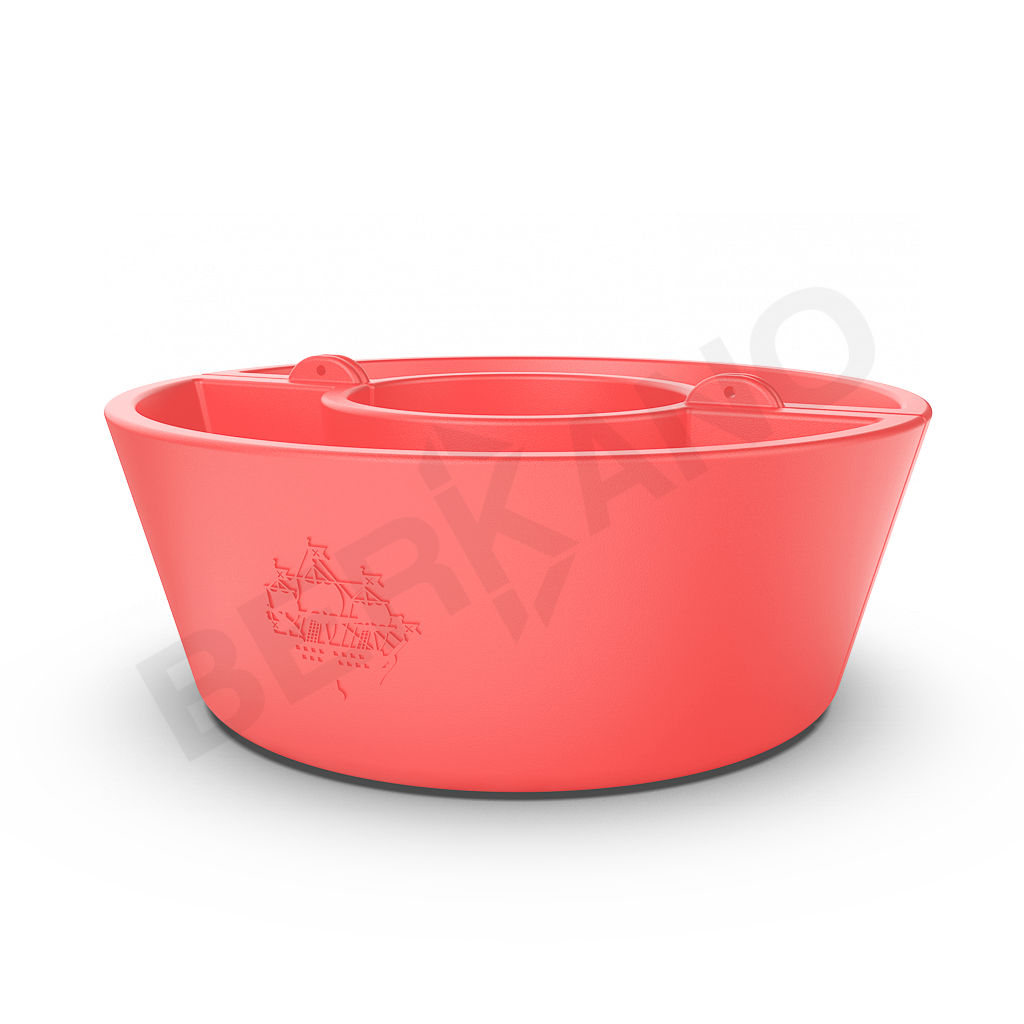 Кашпо Neva 30 красного цвета - фото 1