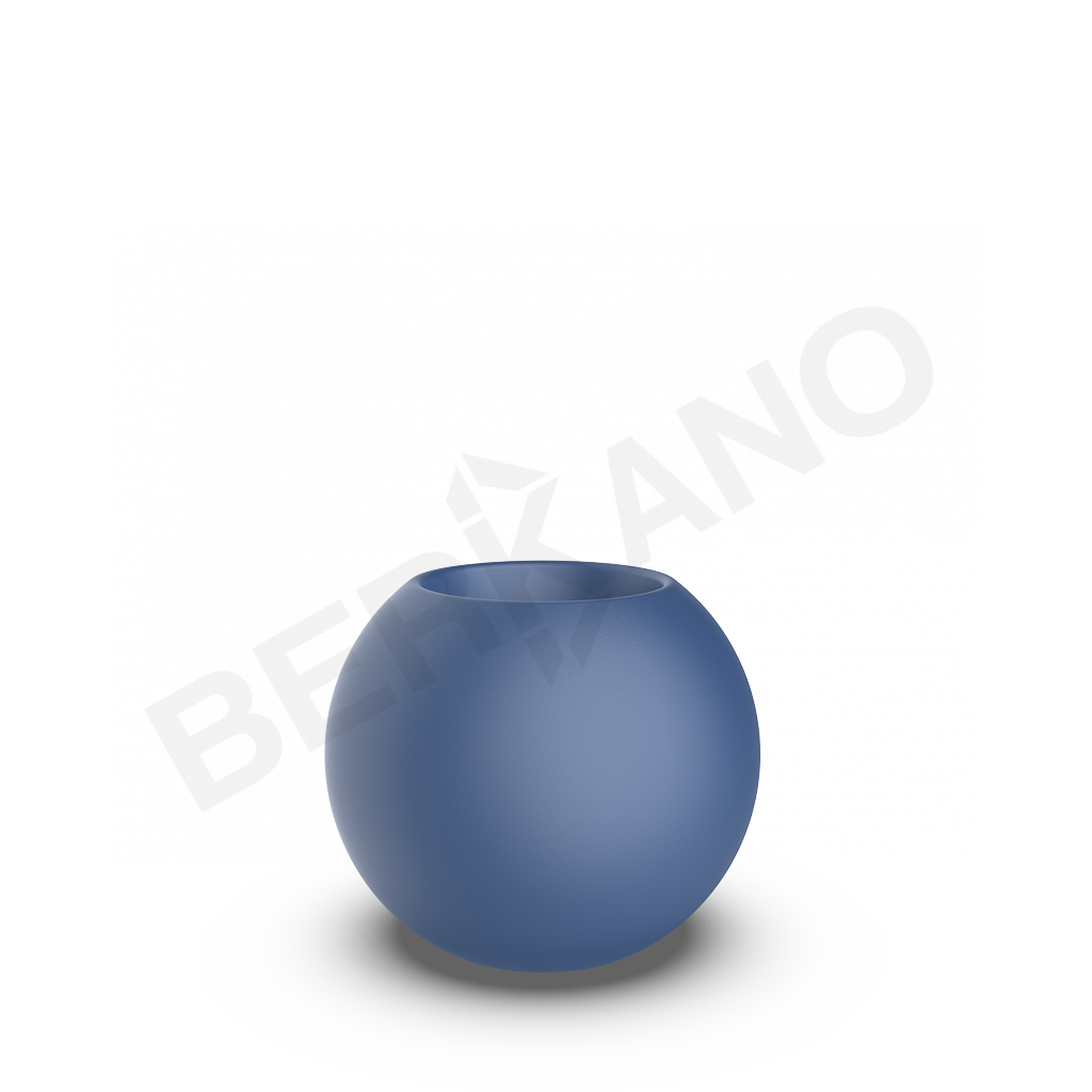 Кашпо Terra 50 DB синего цвета - фото 1