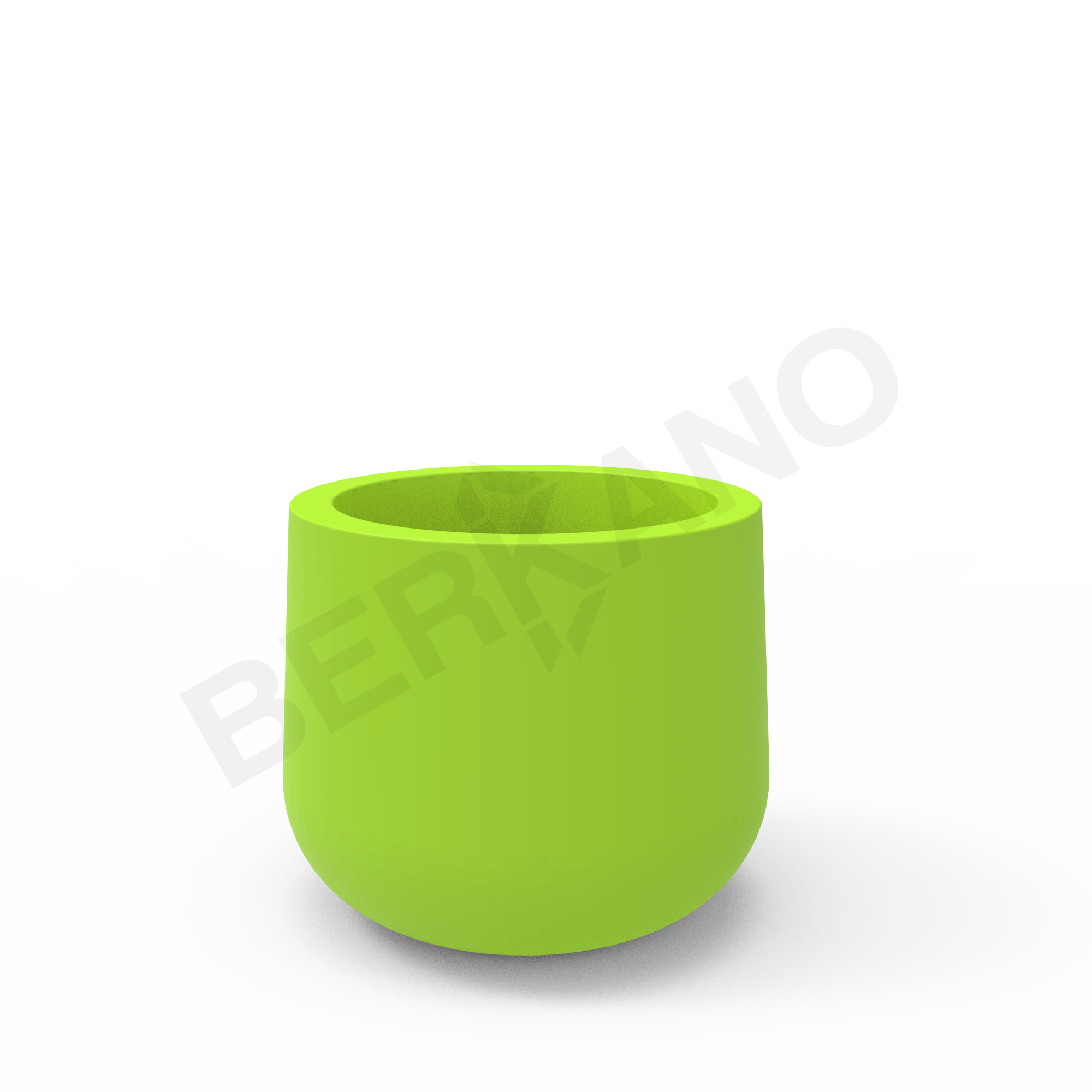 Кашпо Grace planter 45 DB зеленого цвета - фото 1