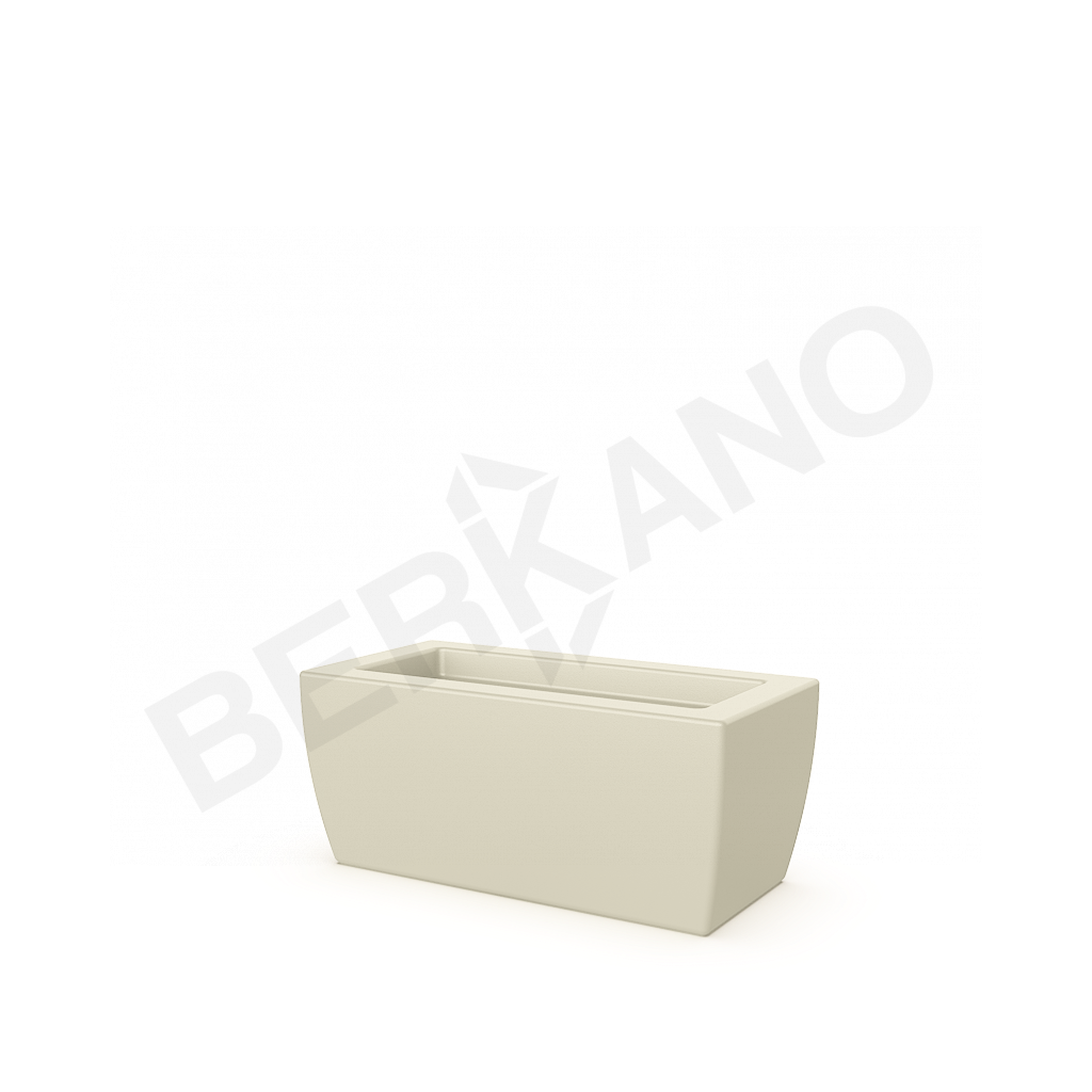 Кашпо Tenero 25 бежевого цвета - фото 1