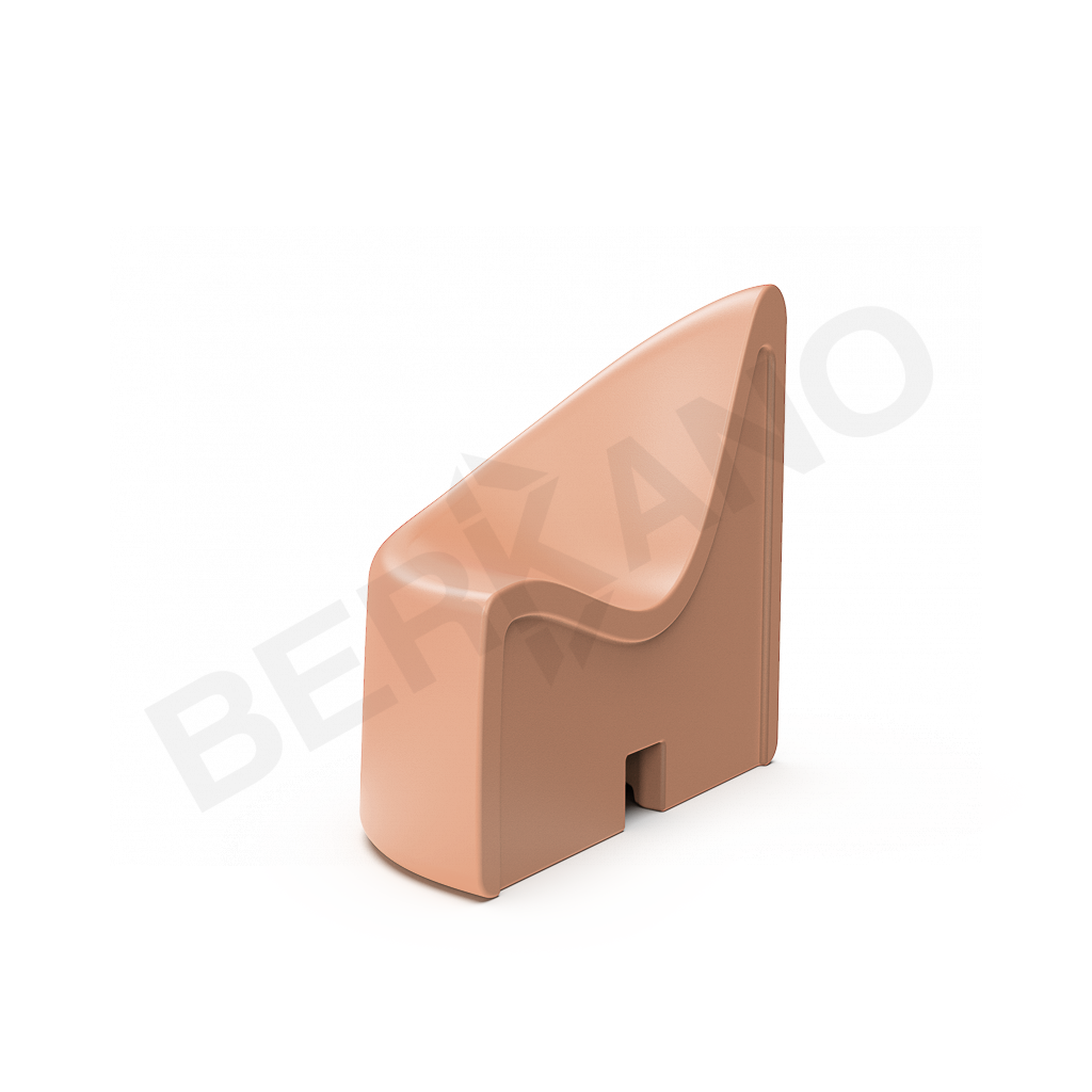 Диван Smoov Right Terracotta - фото 1