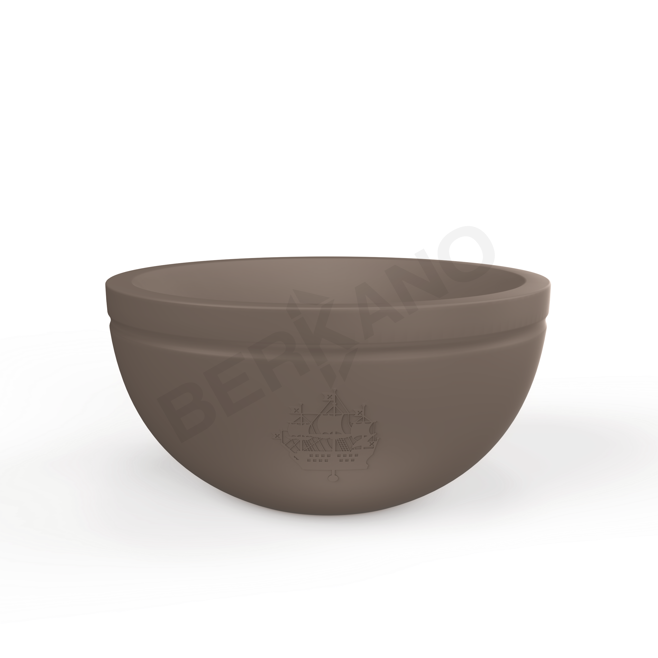 Кашпо Суворовская чаша DB кофейного цвета - фото 1