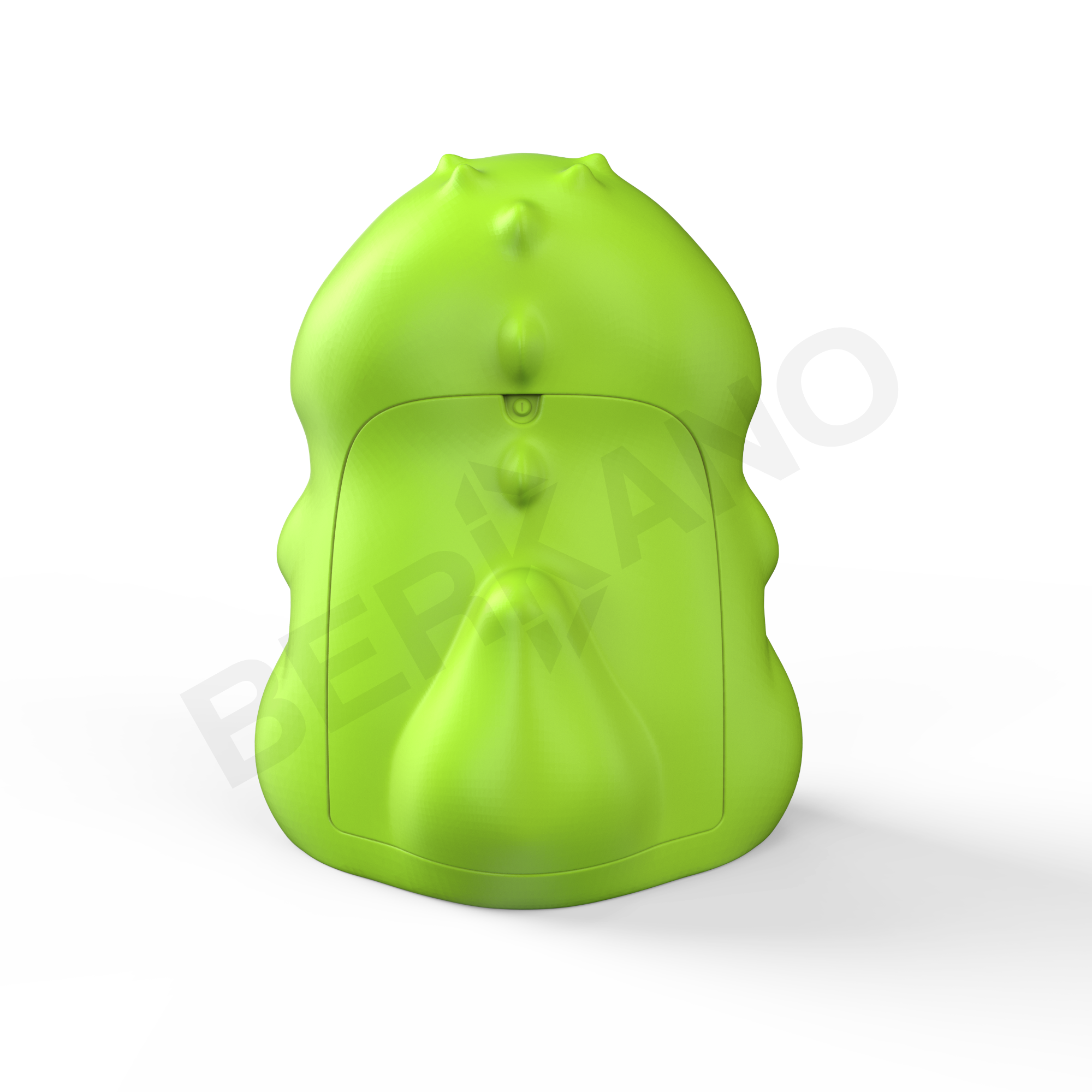 Урна детская BERKANO Croc зеленого цвета - фото 2