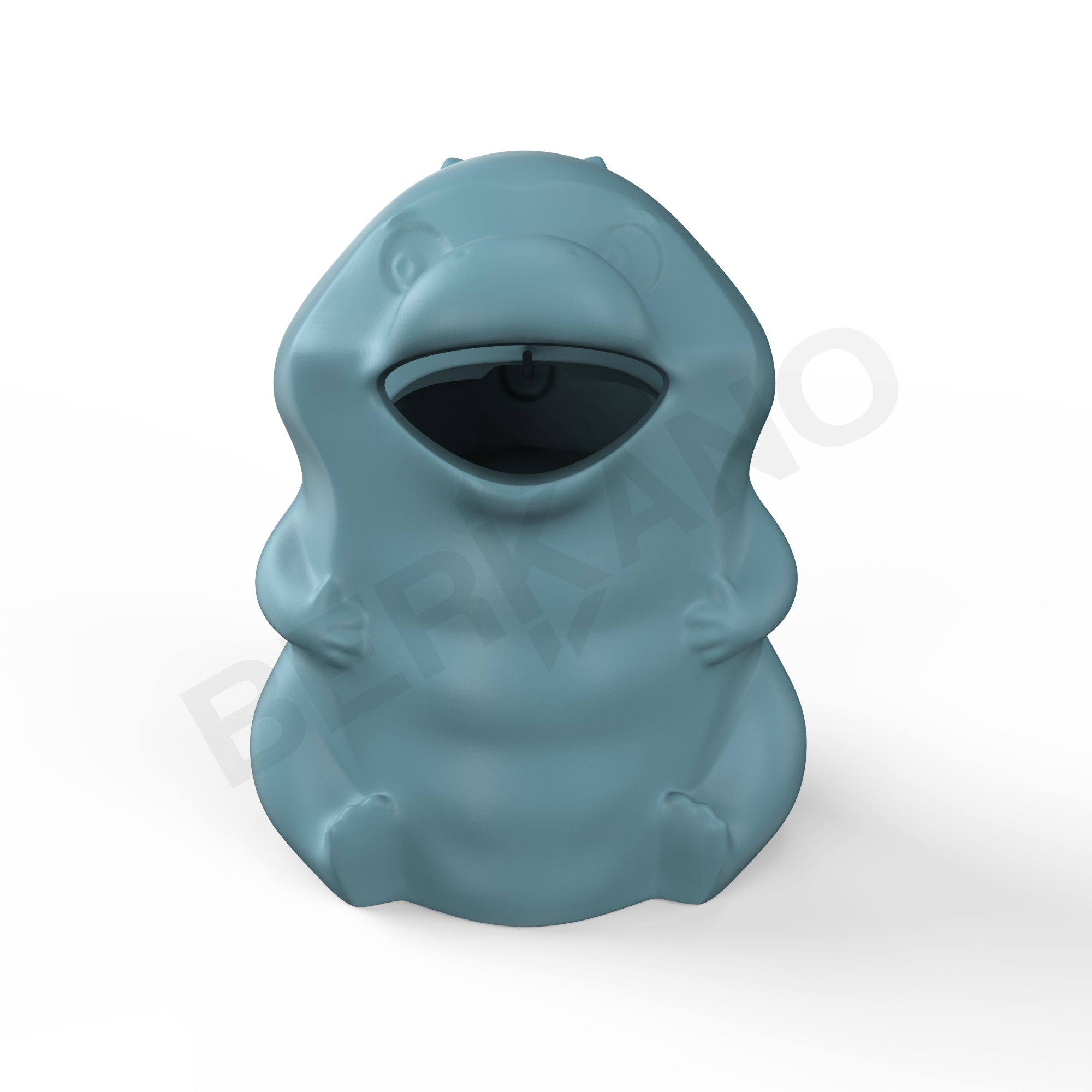 Урна детская BERKANO Croc бирюзового цвета - фото 1