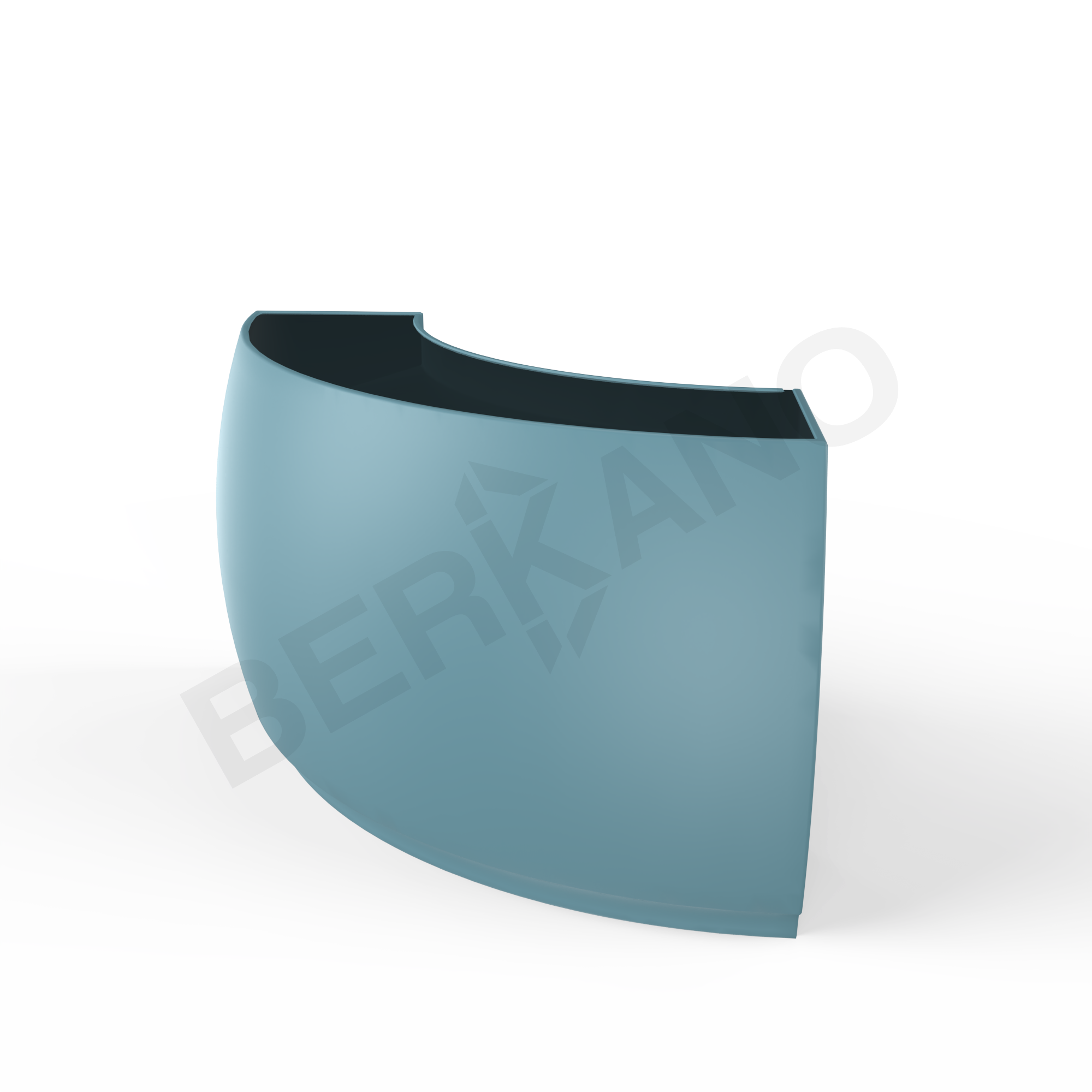 Барная стойка Grace Bar угловая бирюзового цвета - фото 1